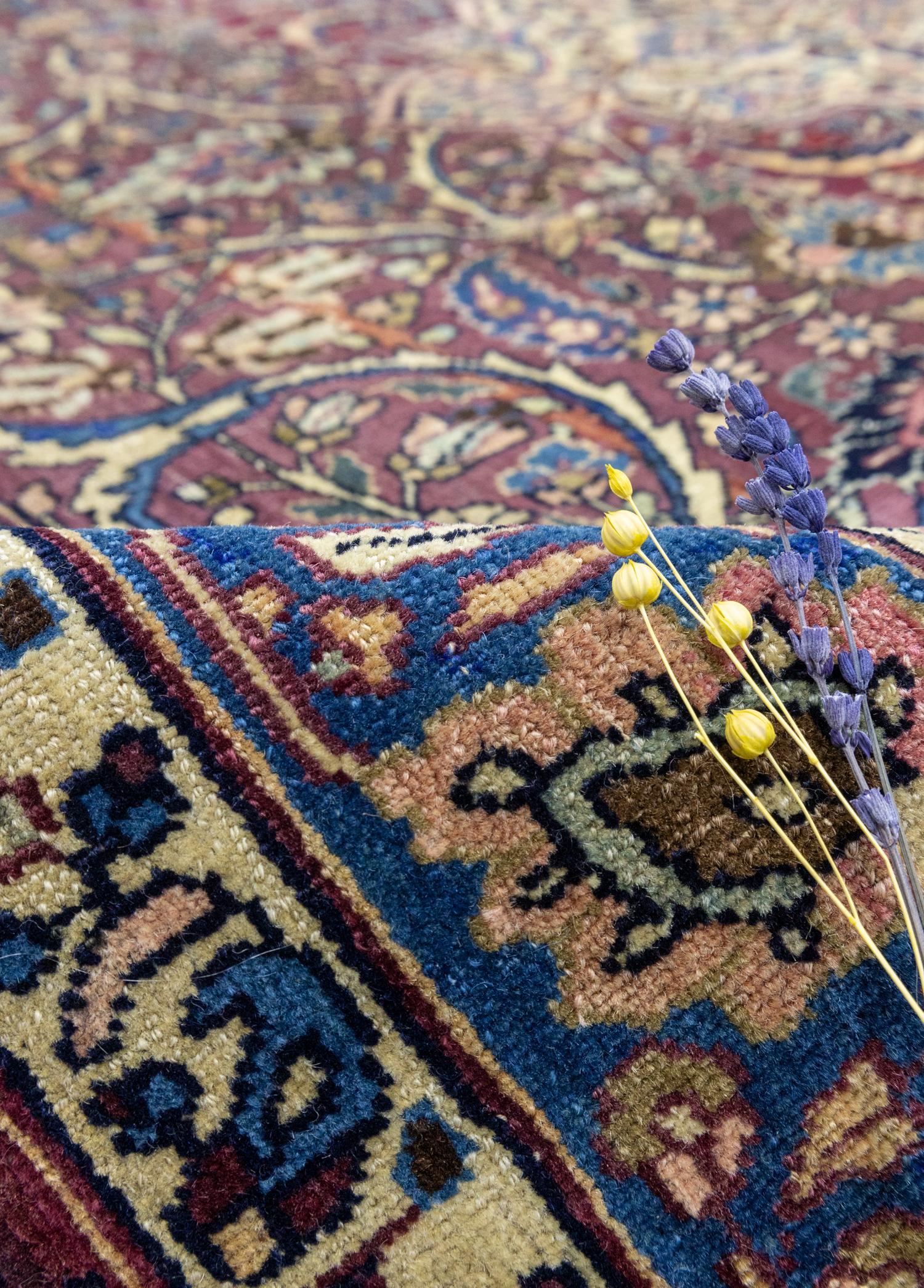 Soho Antiq-Pedram Geleneksel İran Desenli Yalı Halısı 352x489 Cm-Halı-4-Milagron.com