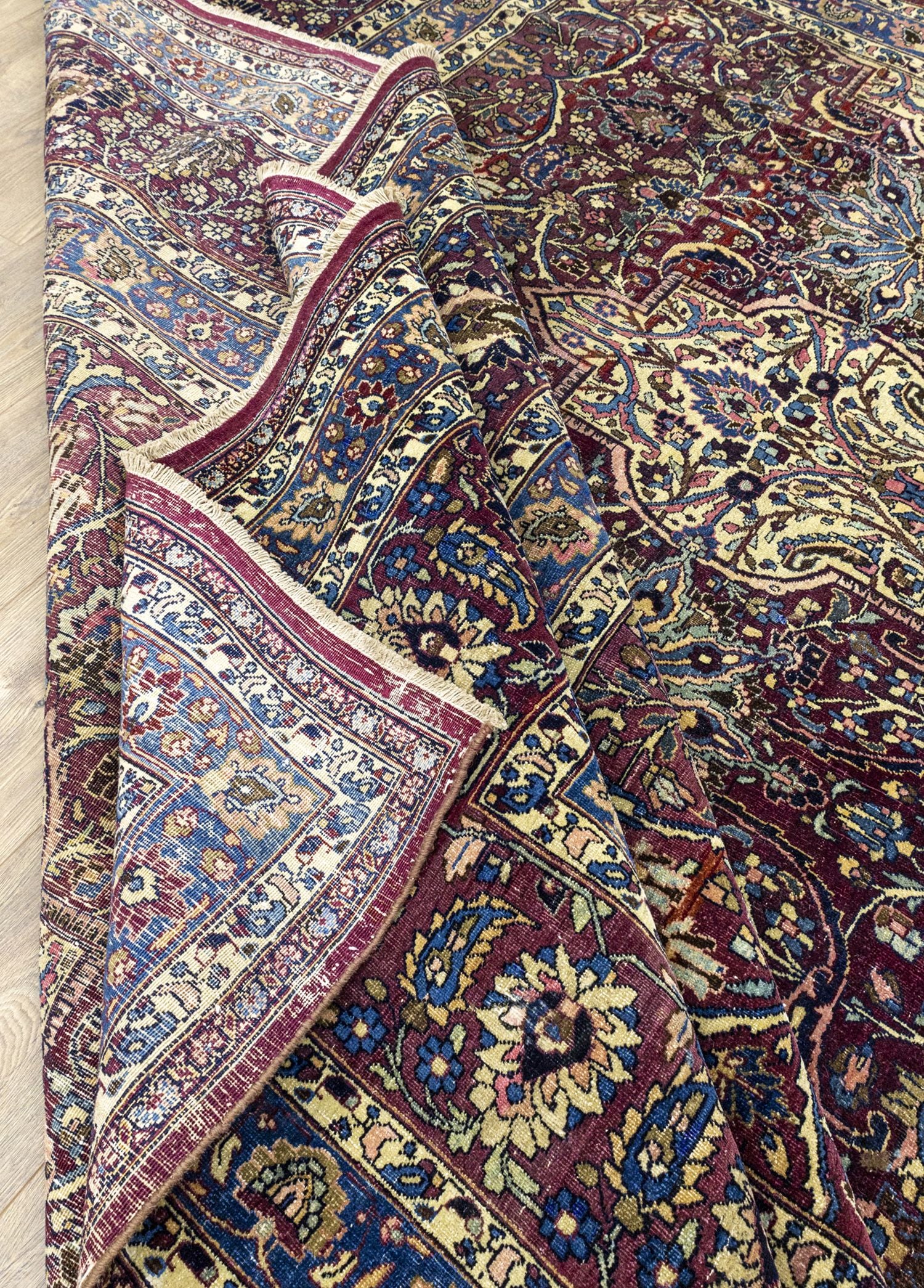 Soho Antiq-Pedram Geleneksel İran Desenli Yalı Halısı 352x489 Cm-Halı-6-Milagron.com