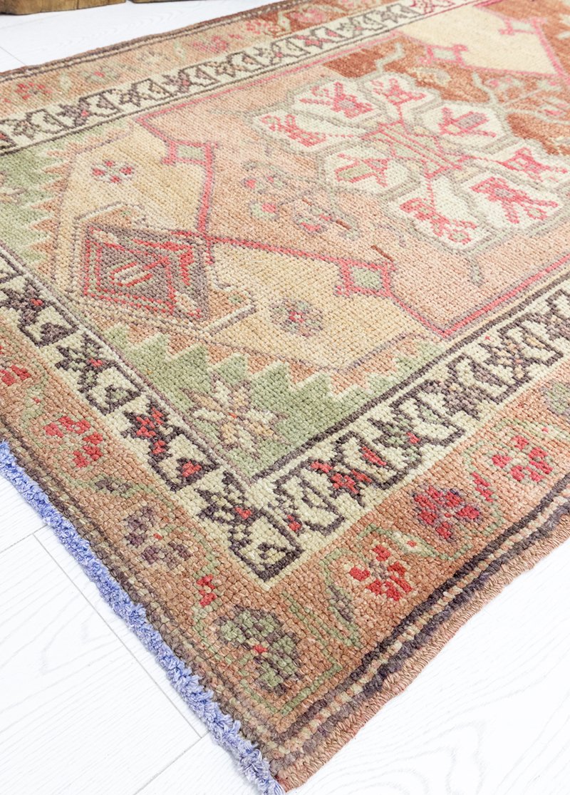 Soho Antiq-Riya Su Yolu Desenli El Dokuma Yolluk 88x389 Cm-Halı-3-Milagron.com