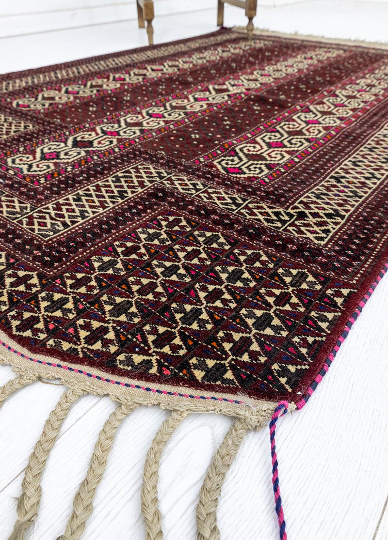 Soho Antiq-Sandara Vintage Etnik Yün Halı 107x157 Cm-Halı-4-Milagron.com