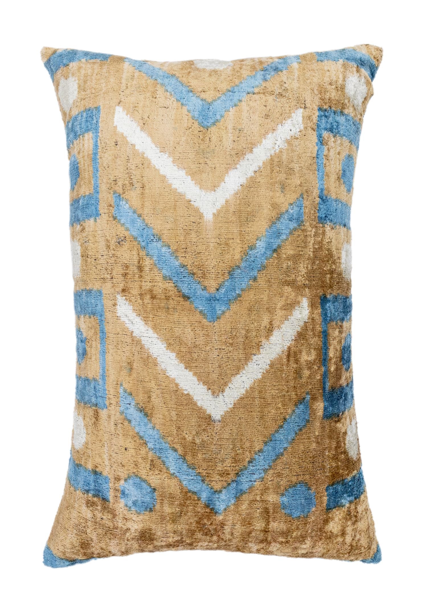 Soho Antiq-Sanna Geometrik Desenli Kadife Kırlent 40x60 Cm-Yastık-1-Milagron.com