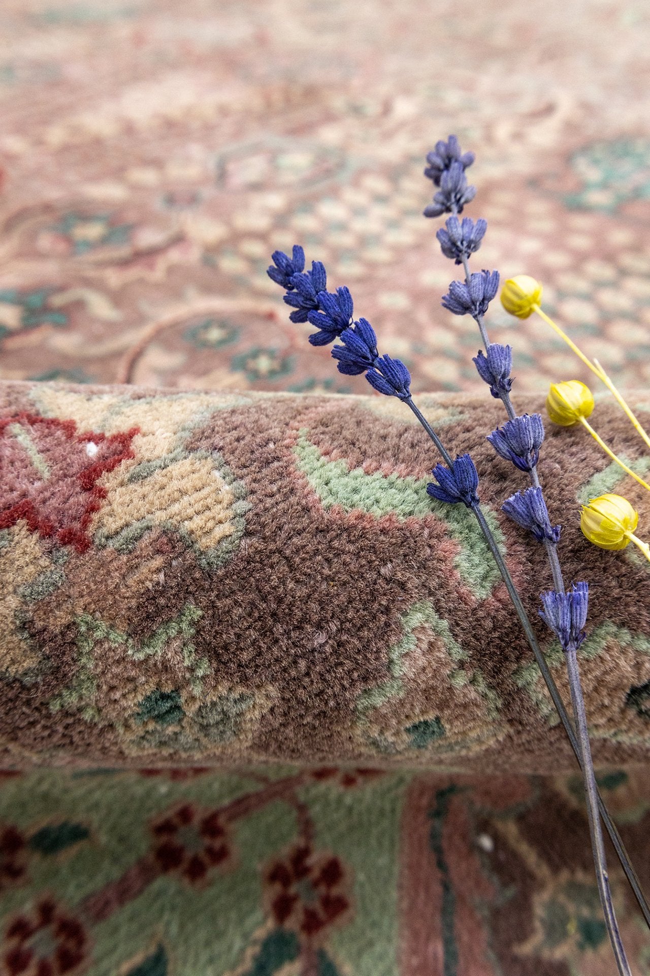 Soho Antiq-Saulet Etnik Figürlü El Dokuma İran Halı 186x286 Cm-Halı-4-Milagron.com