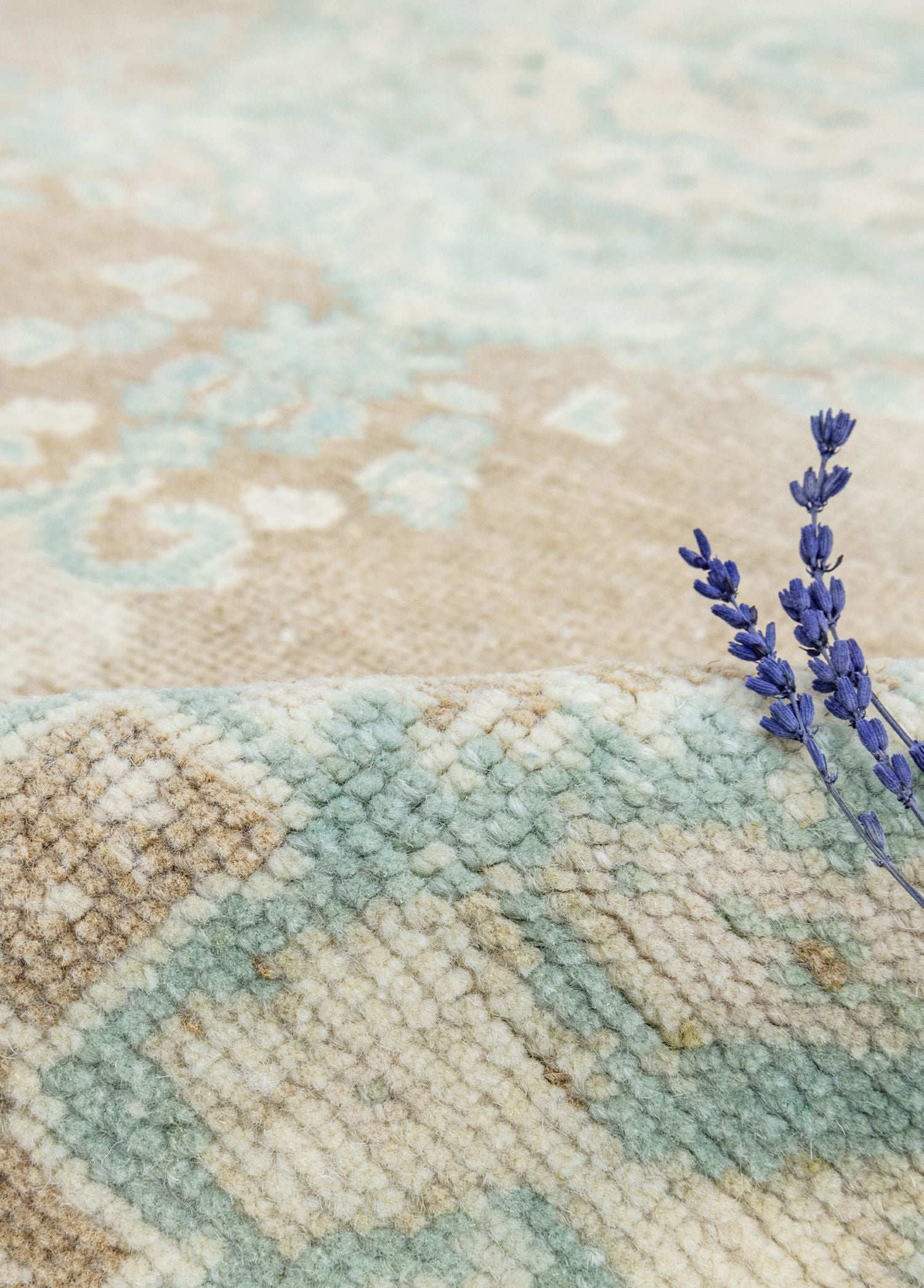 Soho Antiq-Saveh Madalyon Desenli Yün Halı 137x224 Cm-Halı-4-Milagron.com