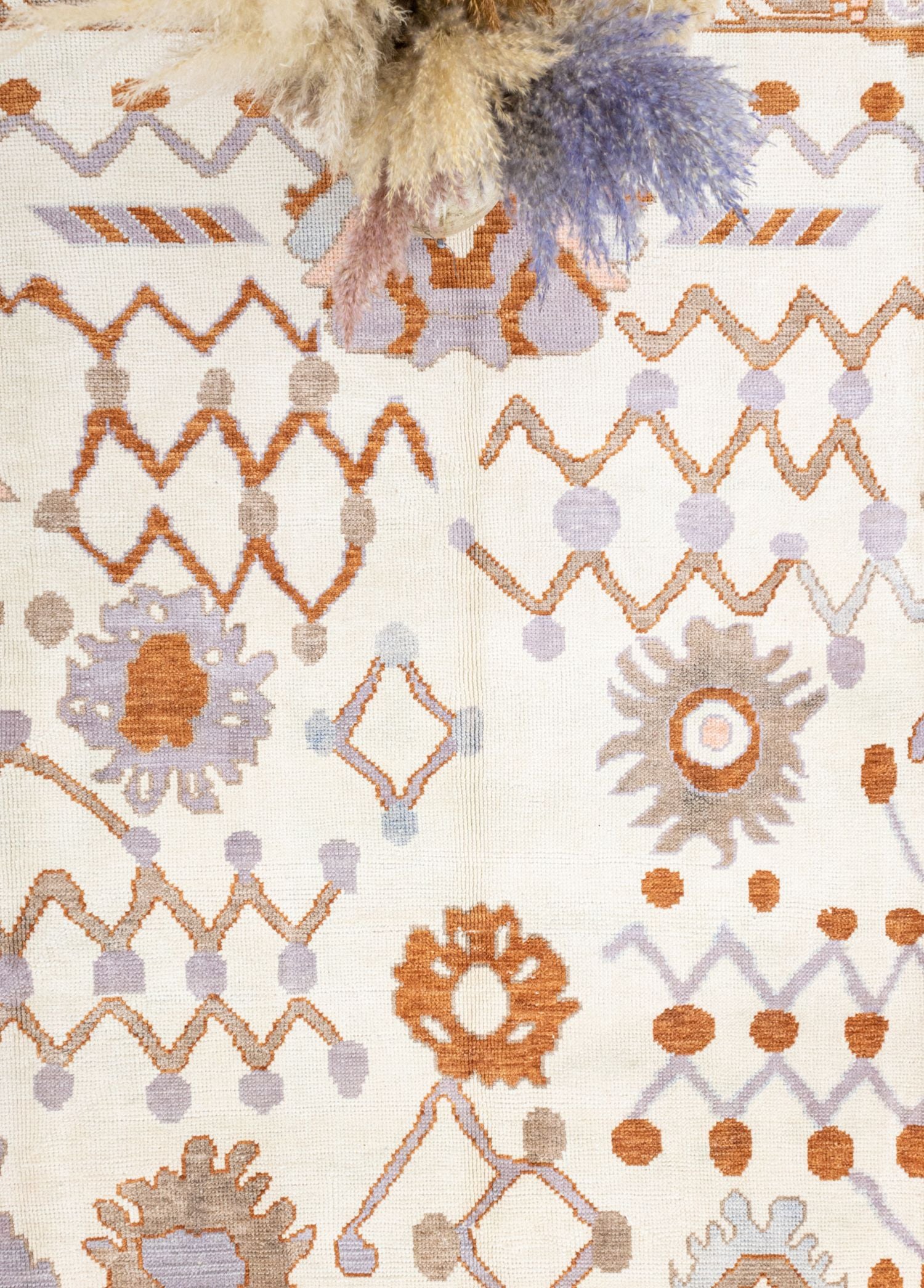 Soho Antiq-Savran Modern Uşak Desenli El Dokuma Yün Halı 270x392 Cm-Halı-5-Milagron.com