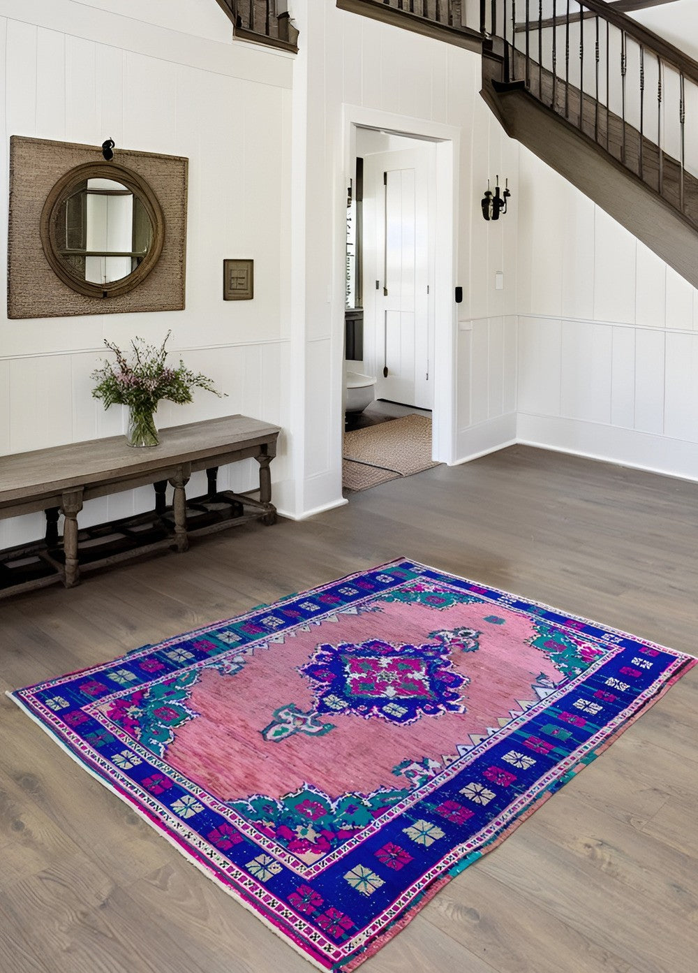 Soho Antiq-Saya Renkli El Dokuma Anadolu Halısı 132x180 Cm-Halı-2-Milagron.com