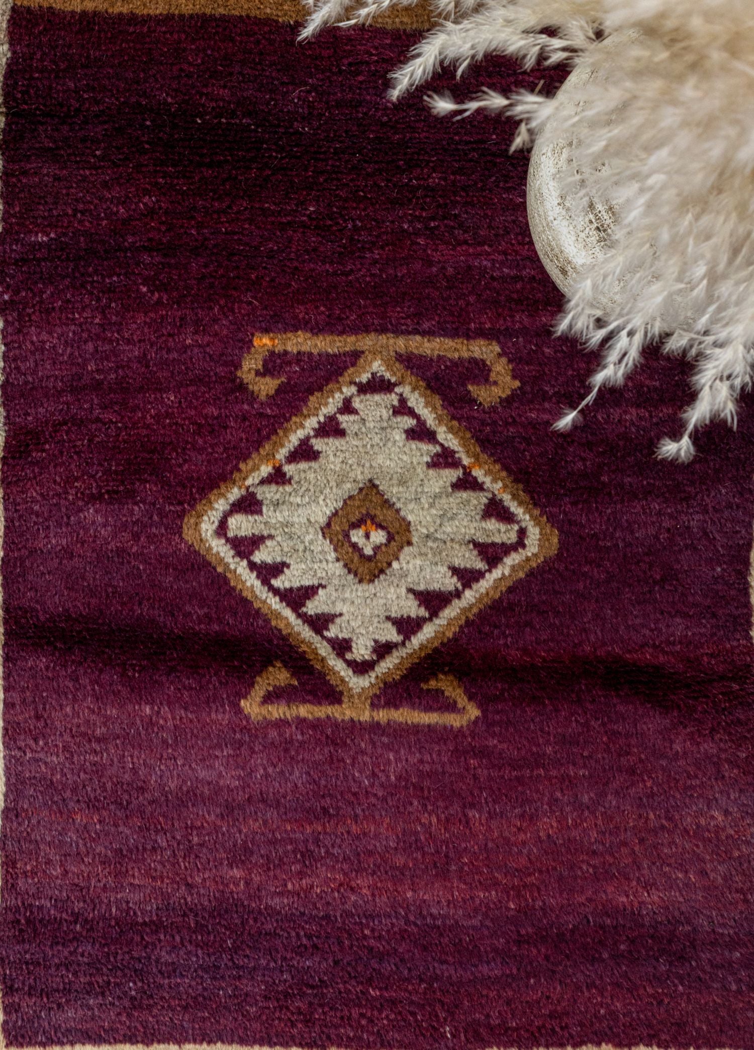 Soho Antiq-Selvan İlkel Desenli Shaggy Tarz Halı 119x164 Cm-Halı-3-Milagron.com