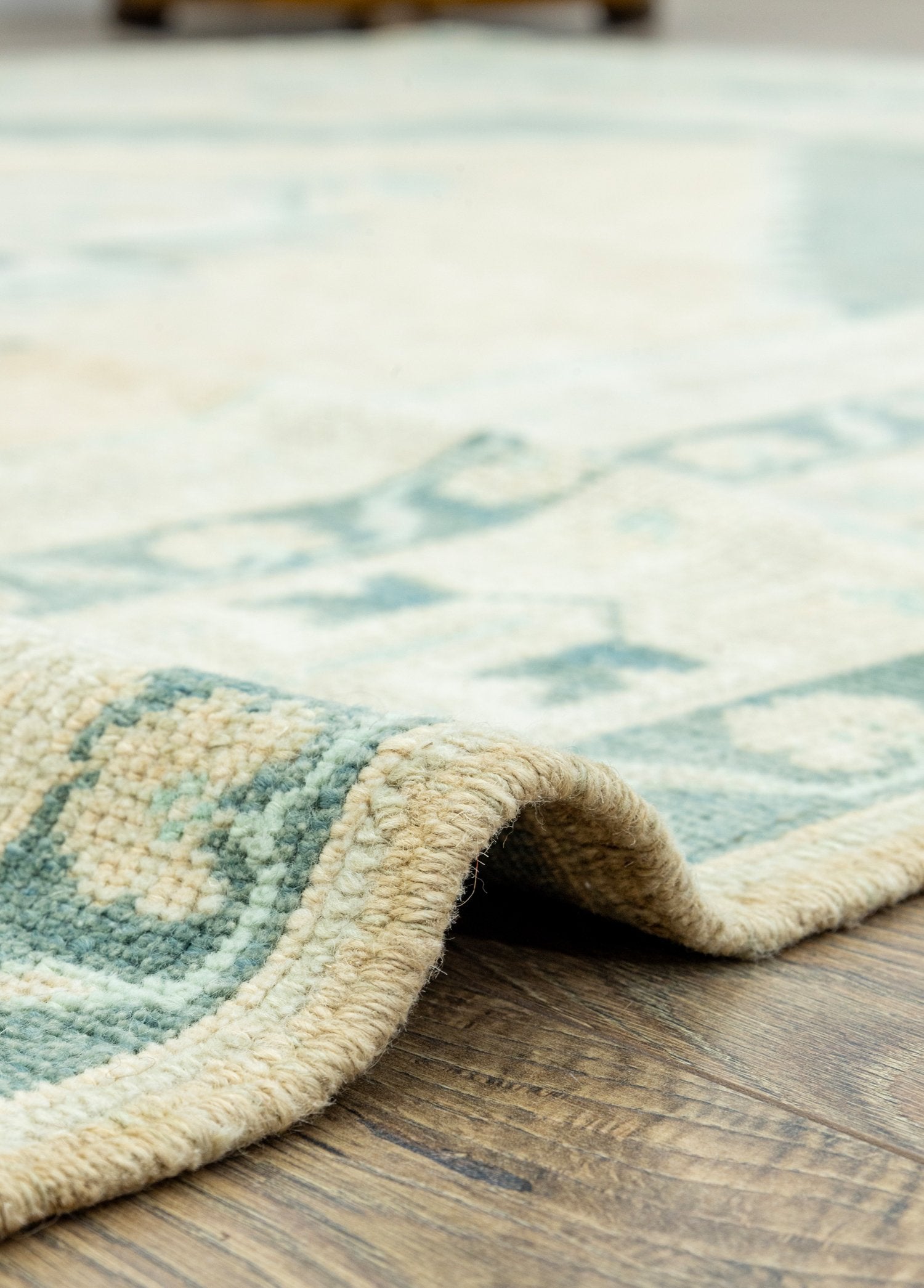 Soho Antiq-Servi Etnik Desenli El Dokuma Yün Halı 178x337 Cm-Halı-5-Milagron.com