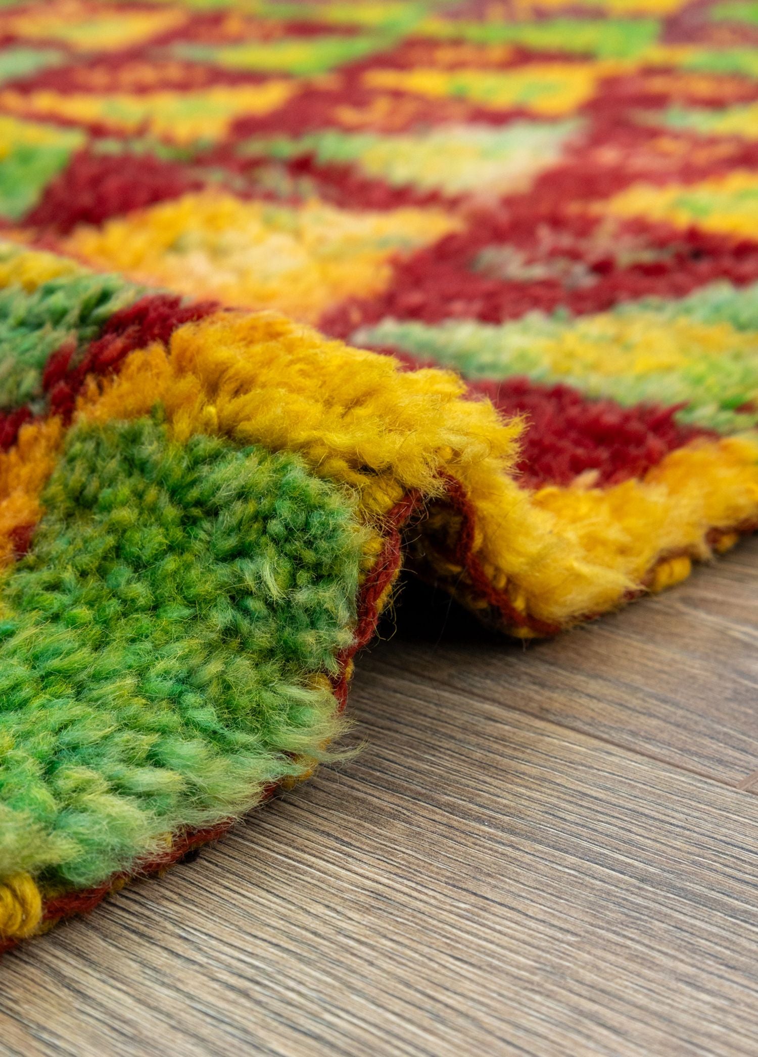 Soho Antiq-Seva Geometrik Desenli Dekoratif Tülü Halı 122x211 Cm-Halı-5-Milagron.com