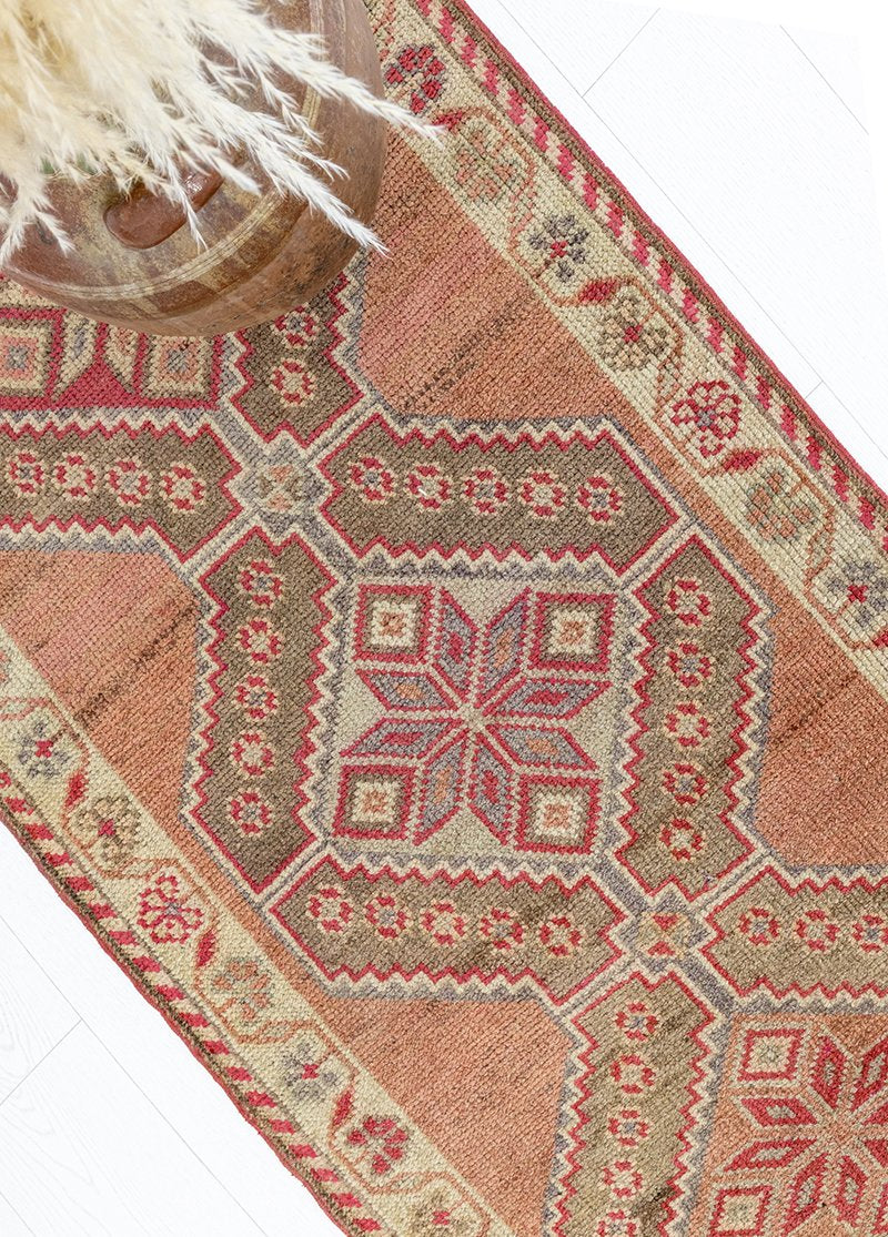 Soho Antiq-Seyhan Geleneksel Dekoratif Yün Yolluk 86x436 Cm-Halı-5-Milagron.com