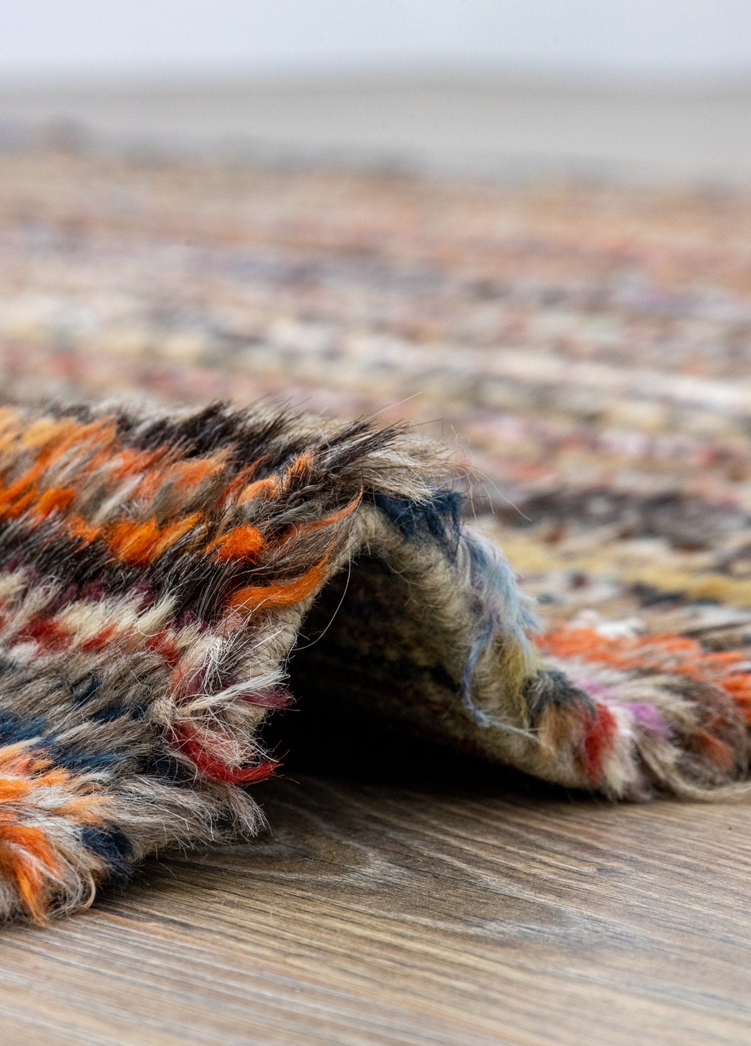 Soho Antiq-Tiznit El Dokuması Bohem Rengarenk Yün Halı 232x322 Cm-Halı-5-Milagron.com