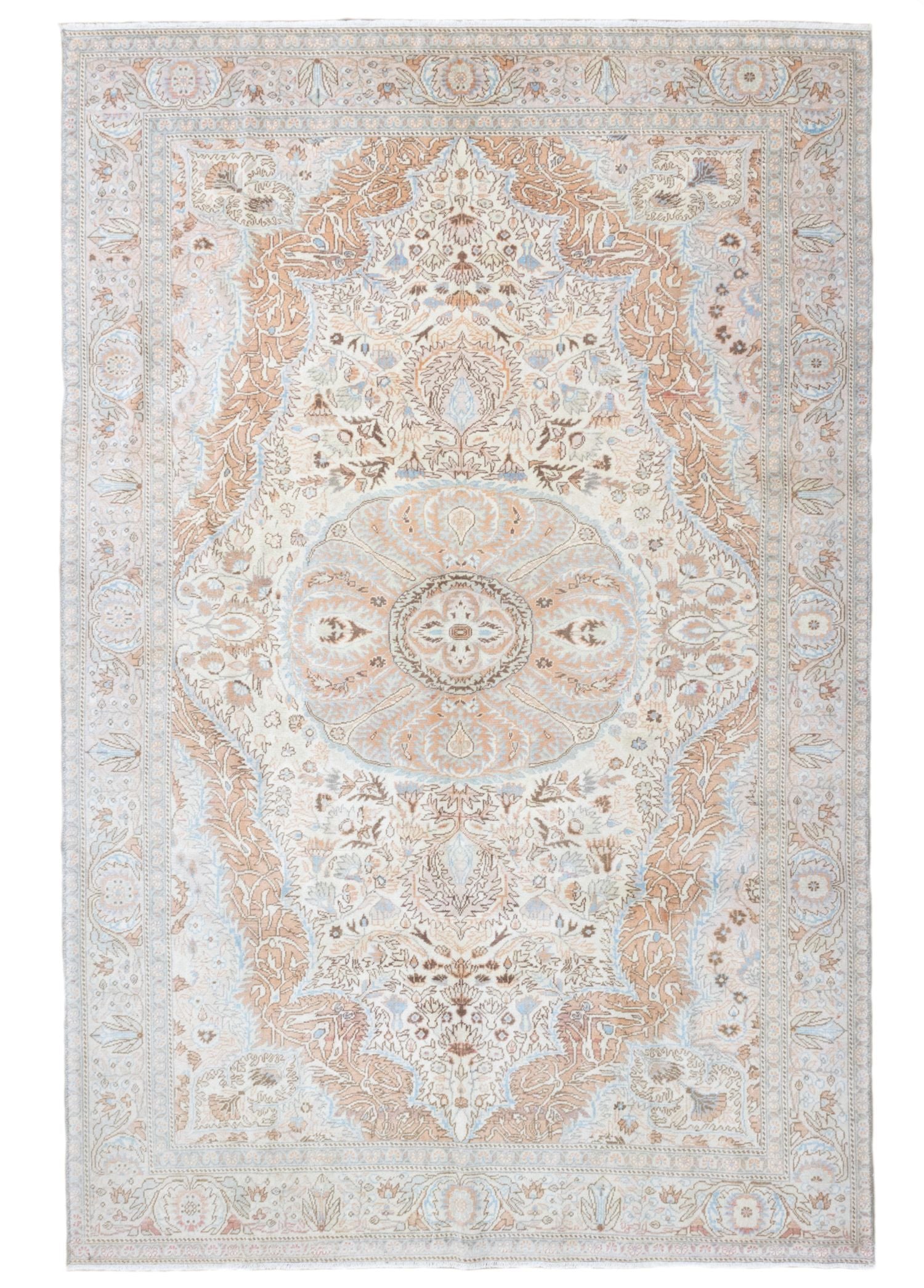 Soho Antiq-Tomris Oriental Desenli El Dokuma Kayseri Bünyan Halısı 192x292 Cm-Halı-1-Milagron.com