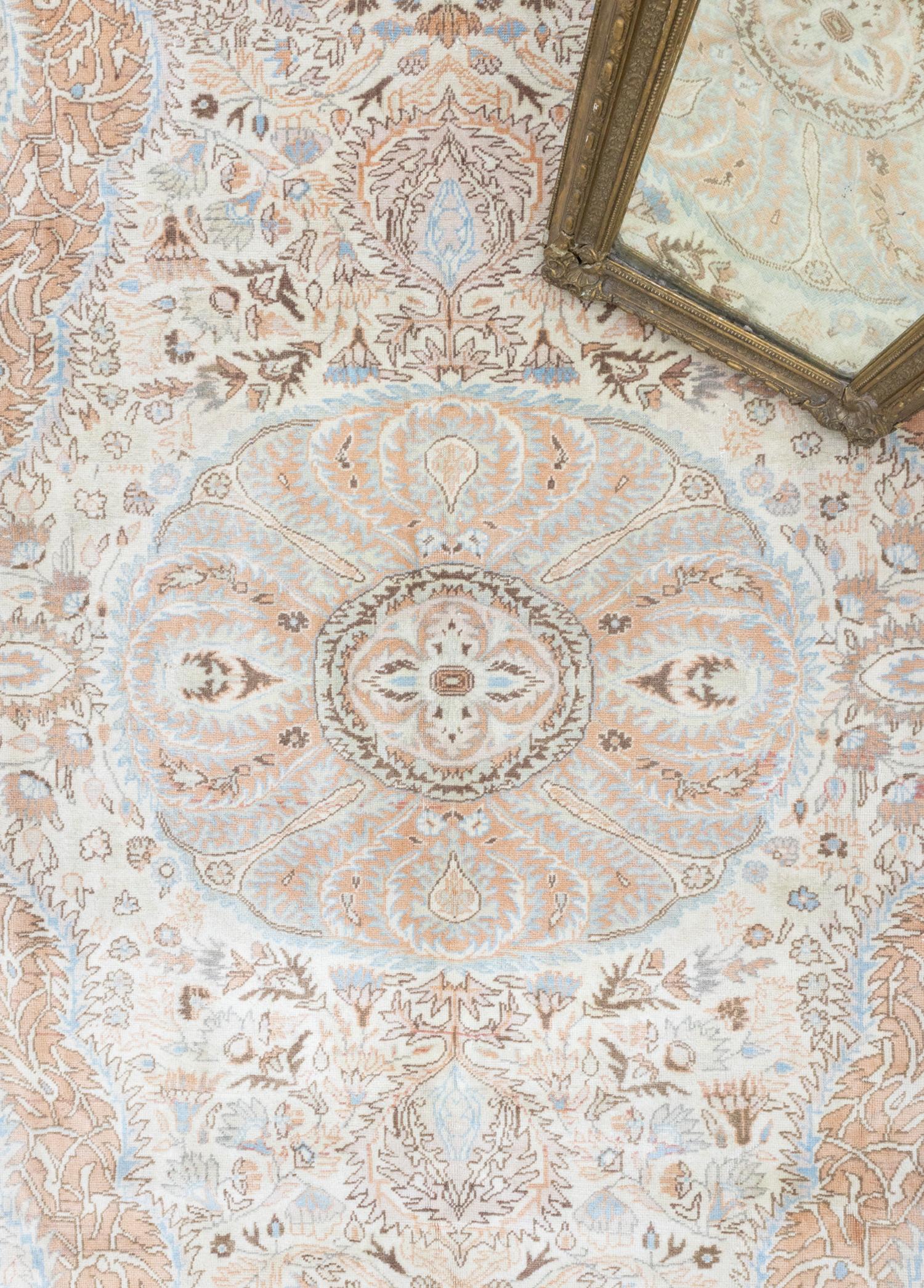 Soho Antiq-Tomris Oriental Desenli El Dokuma Kayseri Bünyan Halısı 192x292 Cm-Halı-3-Milagron.com