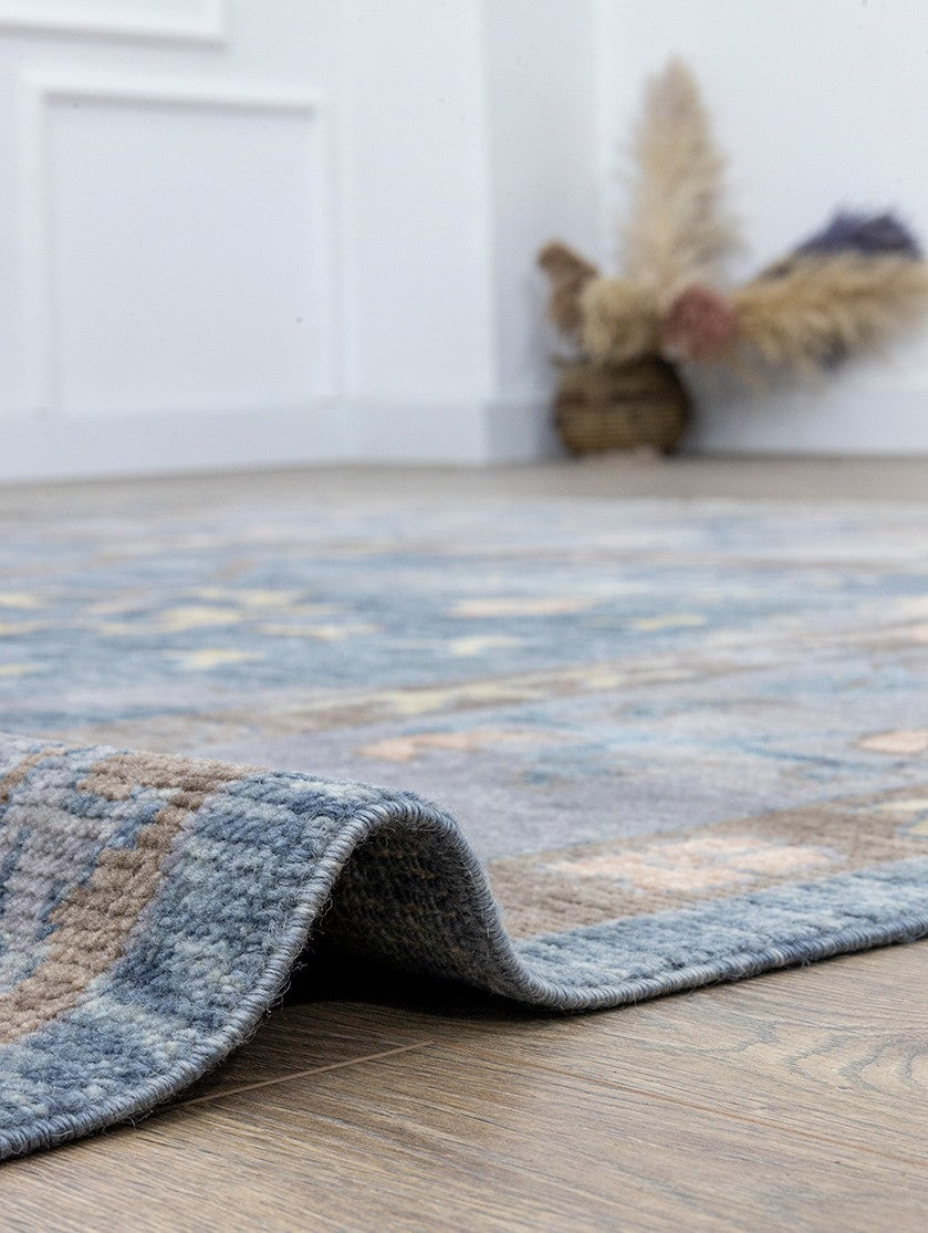 Soho Antiq-Tove İlkel Figürlü Modern Uşak Yün Halı 310x412 Cm-Halı-3-Milagron.com