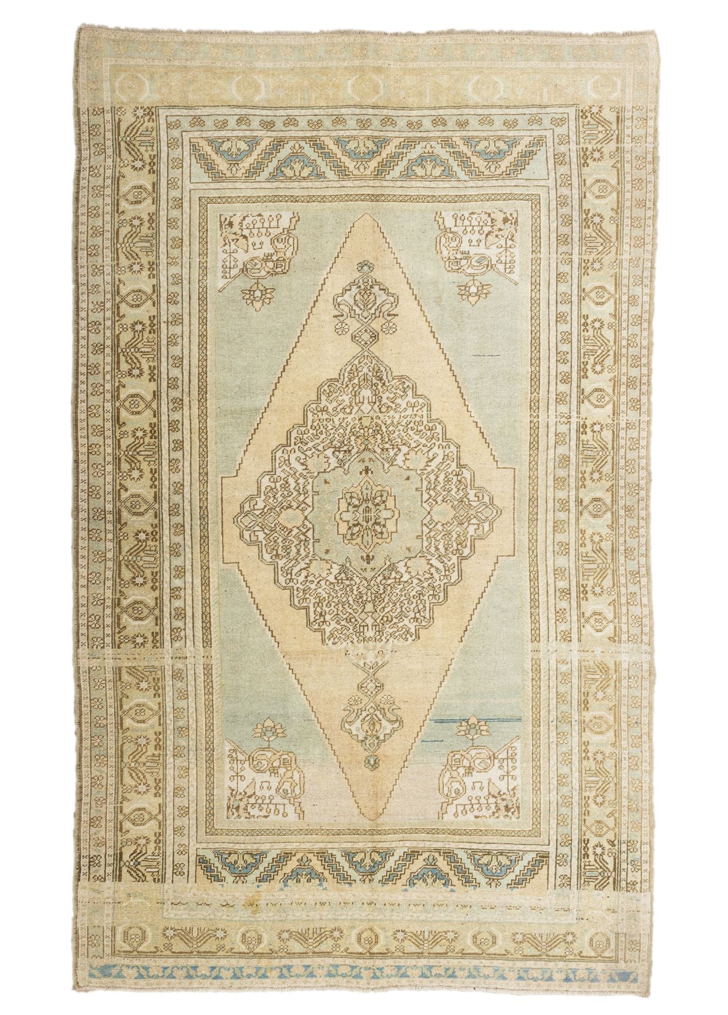 Soho Antiq-Zengi Etnik Motifli El Dokuma Yün Halı 182x289 Cm-Halı-1-Milagron.com