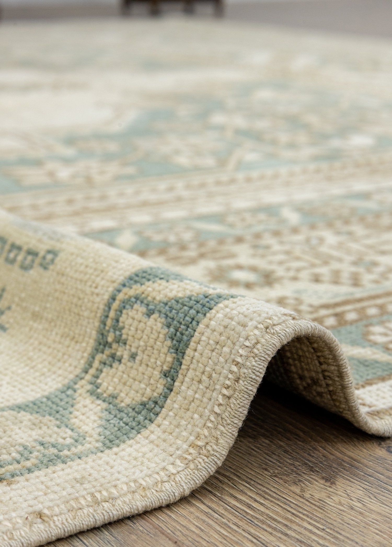 Soho Antiq-Zeren Abraj Desenli El Dokuma Yün Halı 179x299 Cm-Halı-5-Milagron.com