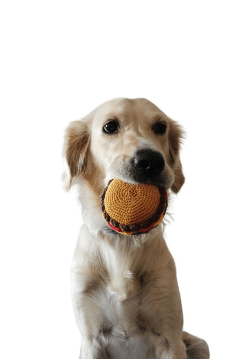 St. Pia-Burger El Yapımı Kedi + Köpek Oyuncağı-Köpek-1-Milagron.com