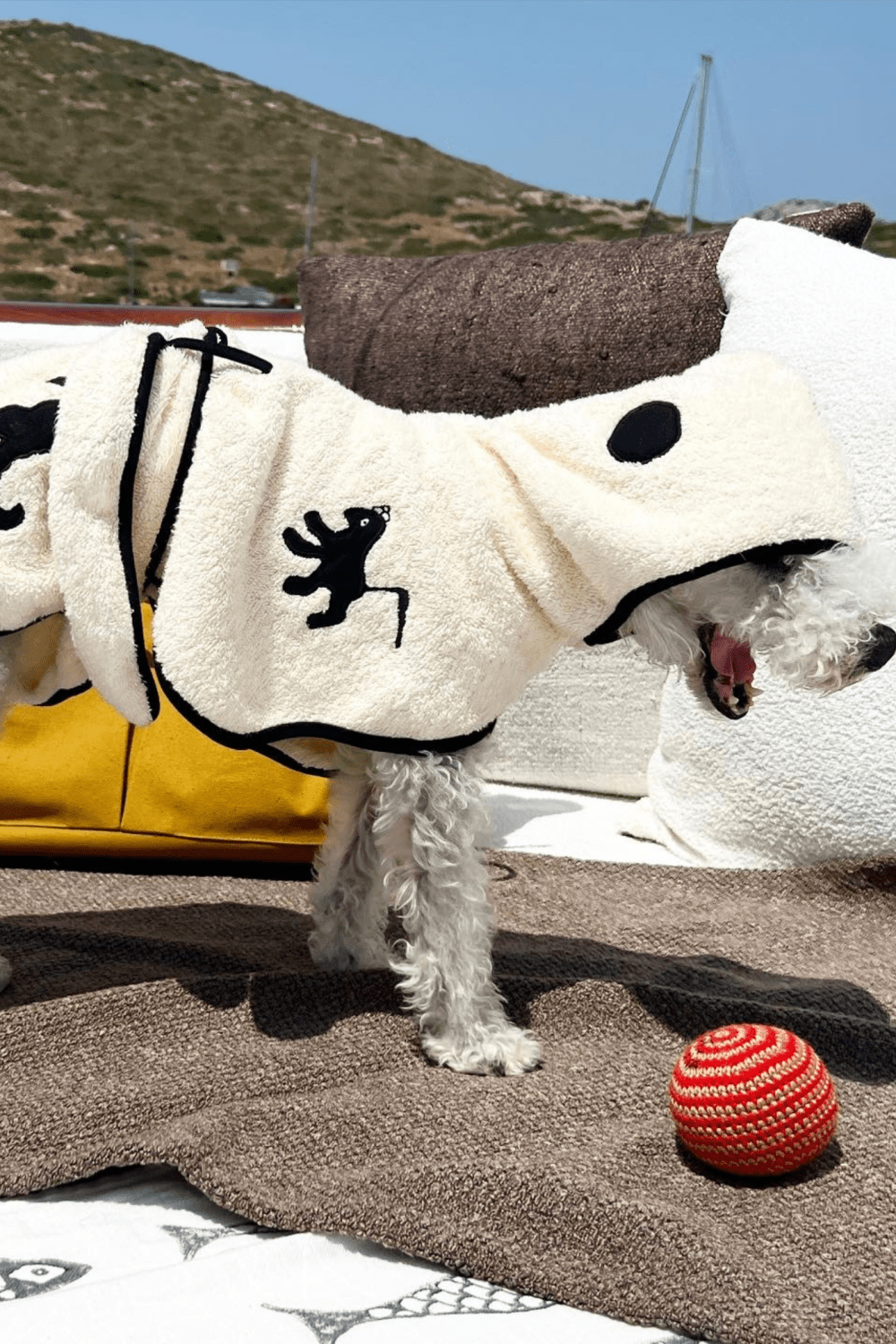 St. Pia-Carnival El Yapımı Kedi + Köpek Oyuncağı-Red-Köpek-2-Milagron.com