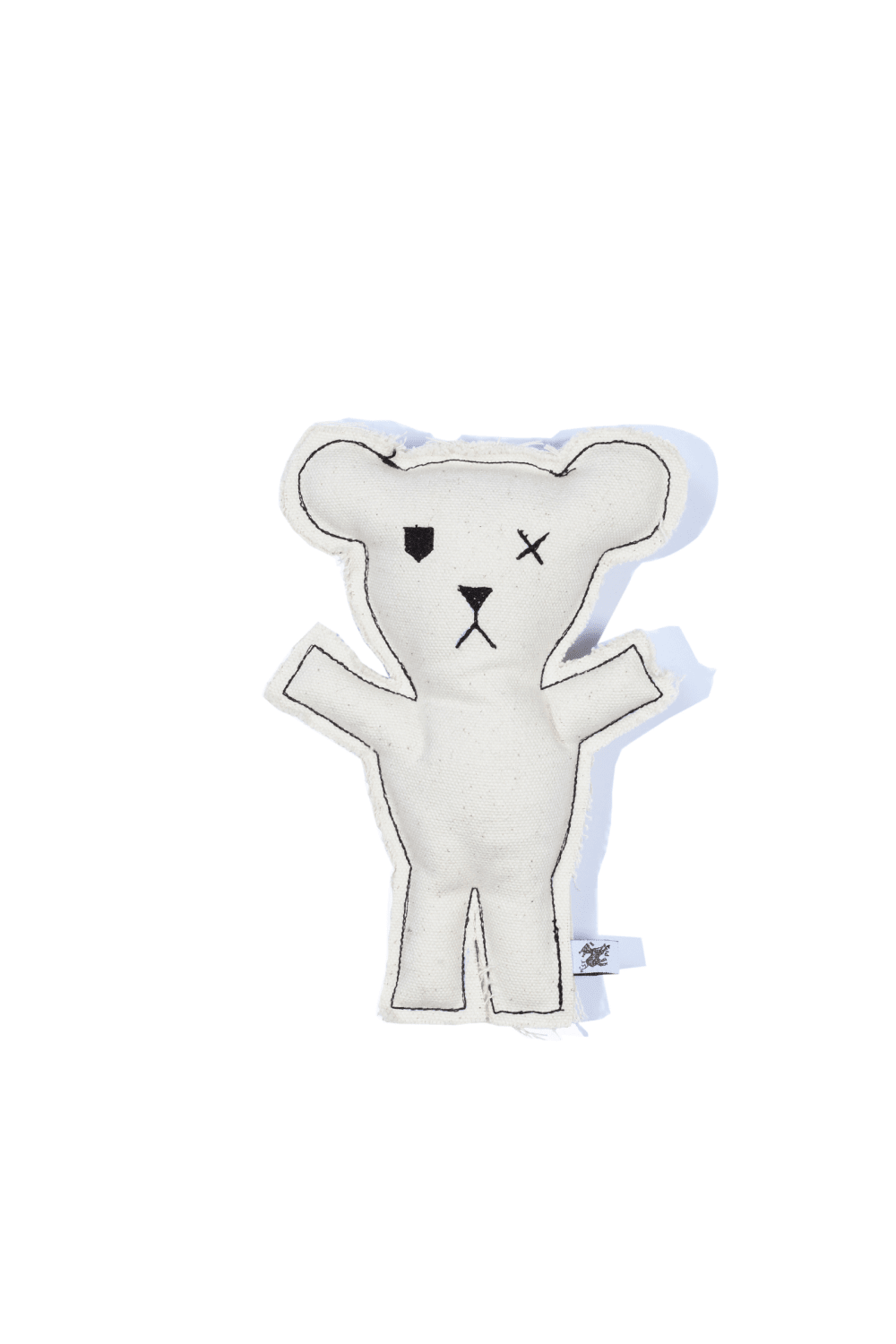 St. Pia-Robear El Yapımı Kedi + Köpek Oyuncağı-Cream-Köpek-1-Milagron.com