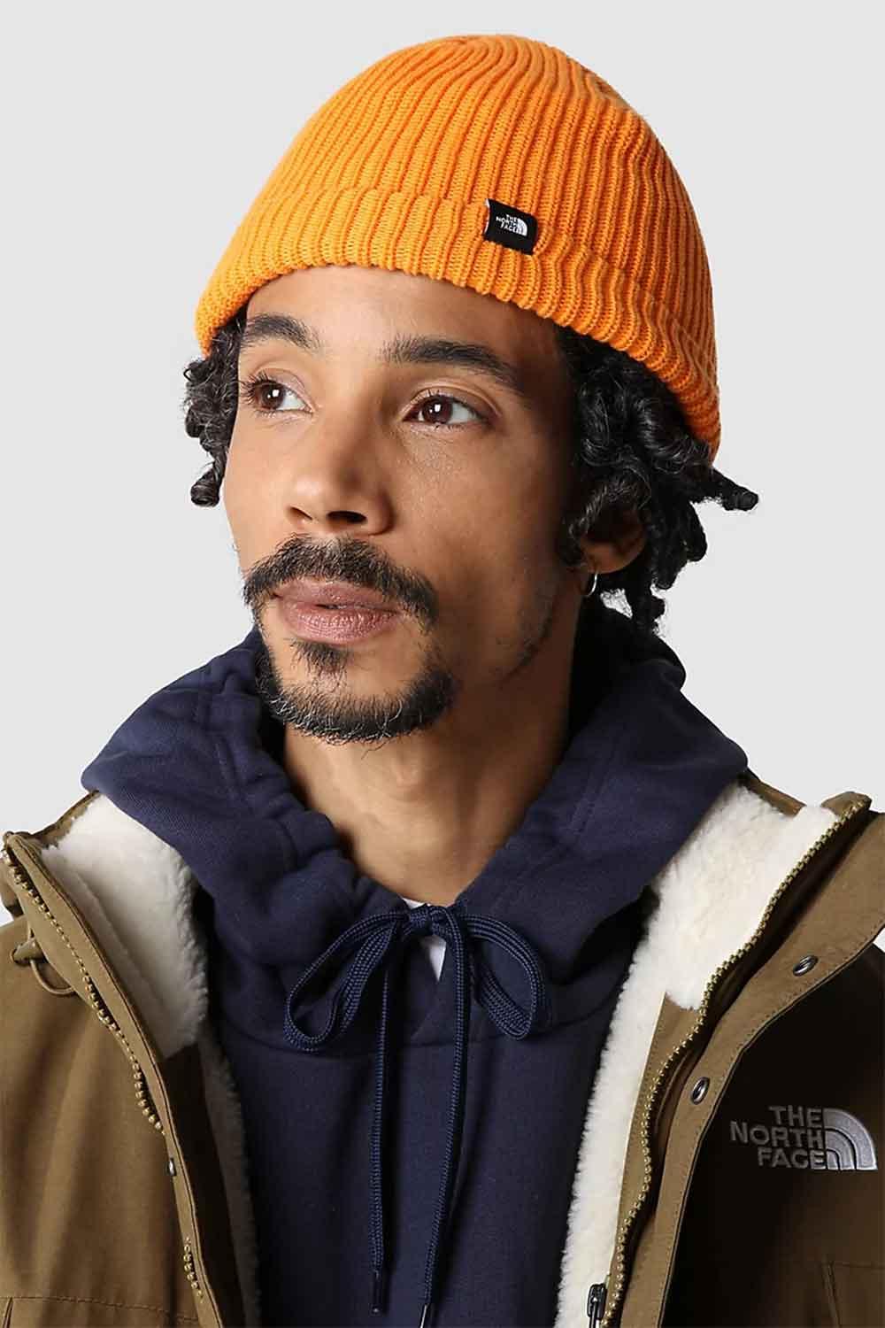 The North Face-Mountain TNF Fisherman Beanie Cone Orange-Şapka-1-Milagron.com
