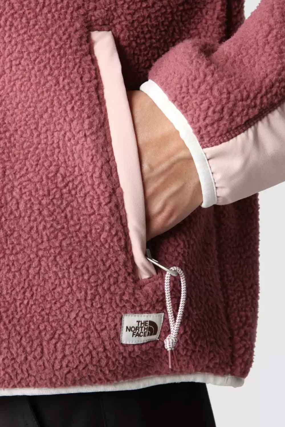 The North Face-Women Cragmont Fleece Jacket Wild Ginger-Sweatshirts & Hoodies-6-Milagron.com