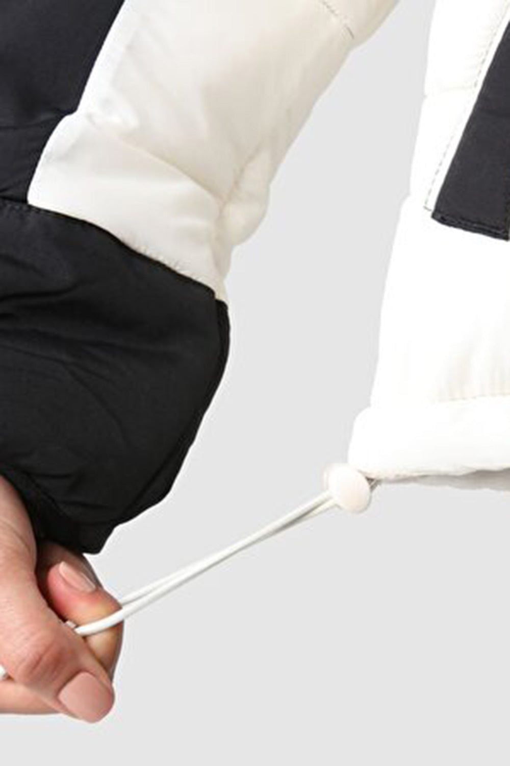 The North Face-Women Himalayan Insulated Jacket Gardenia White-Mont-11-Milagron.com