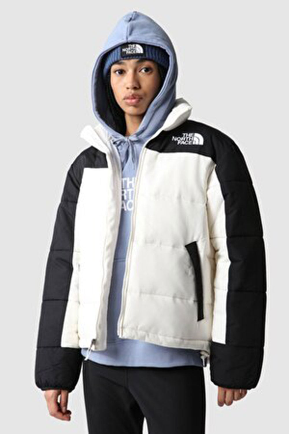 The North Face-Women Himalayan Insulated Jacket Gardenia White-Mont-6-Milagron.com
