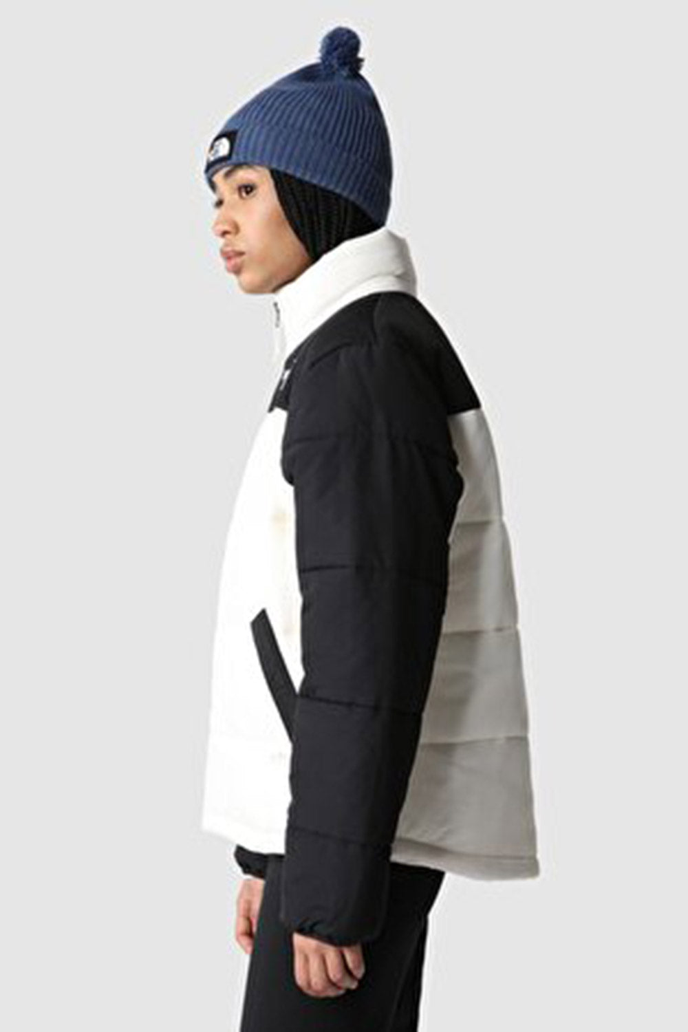 The North Face-Women Himalayan Insulated Jacket Gardenia White-Mont-8-Milagron.com