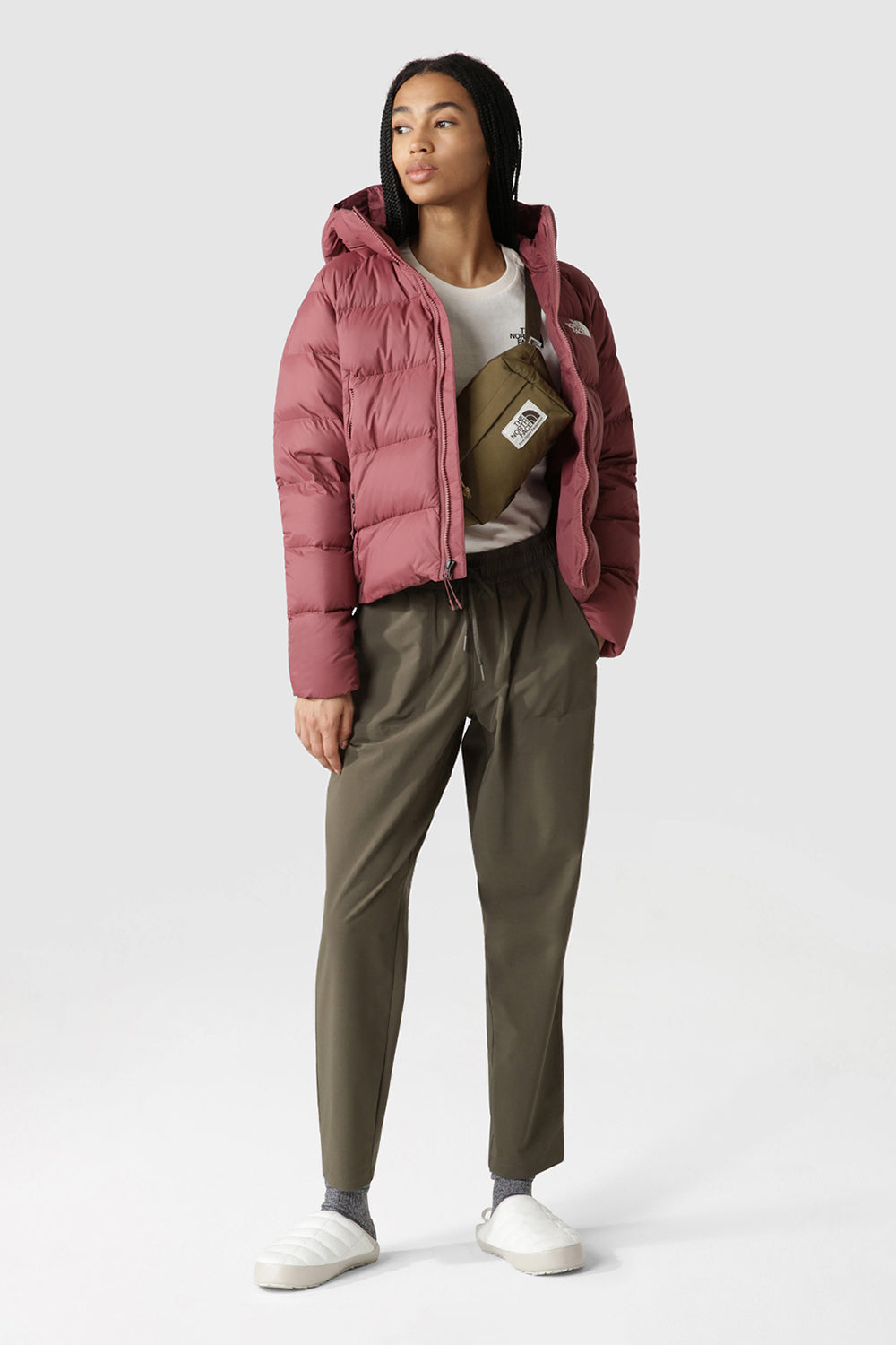 The North Face-Women Thermoball Traction Mule V Denali-Sandalet & Terlik-2-Milagron.com