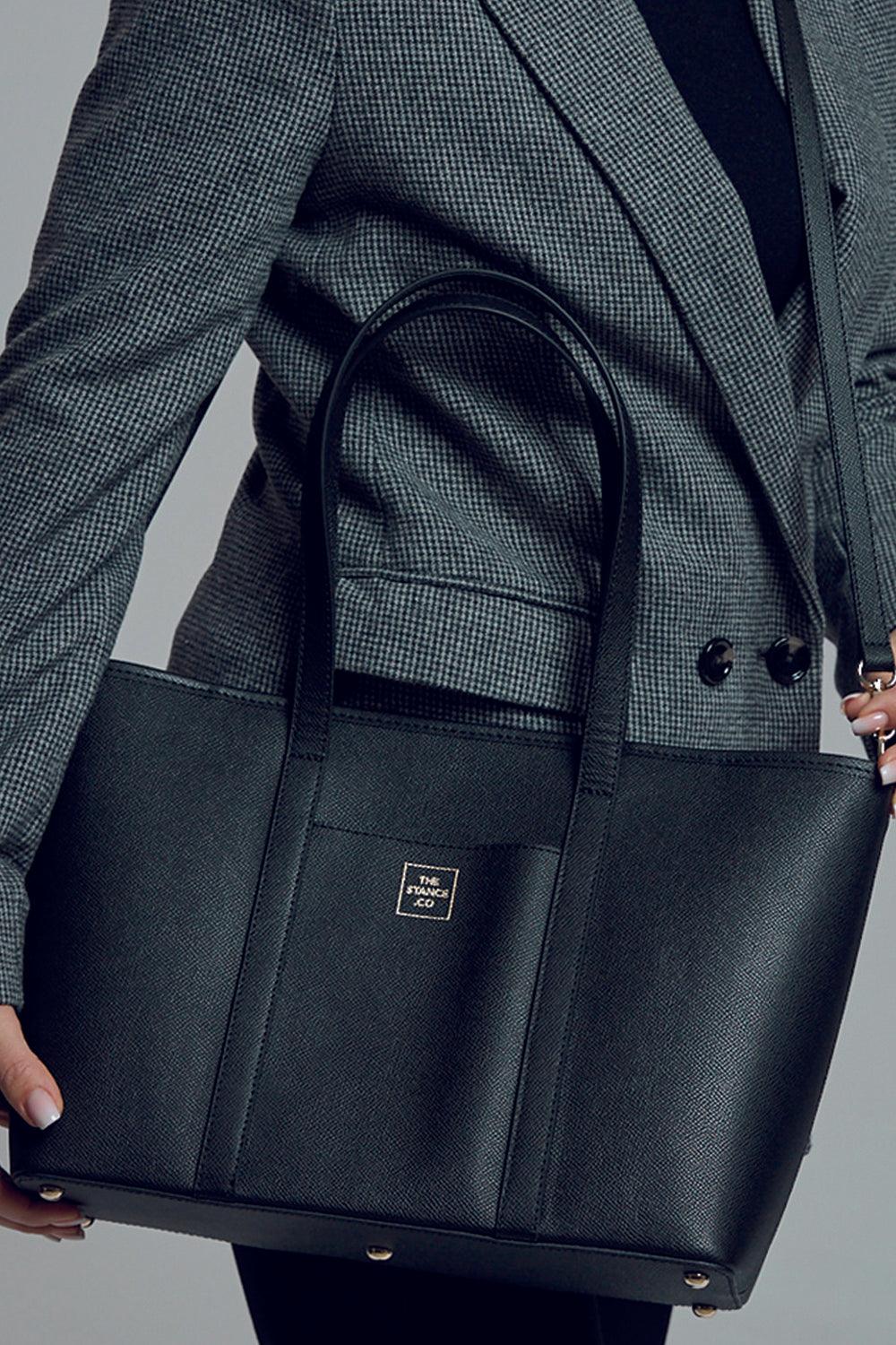 Thestance.co-Ajda - Siyah-Omuz Çantası-8-Milagron.com