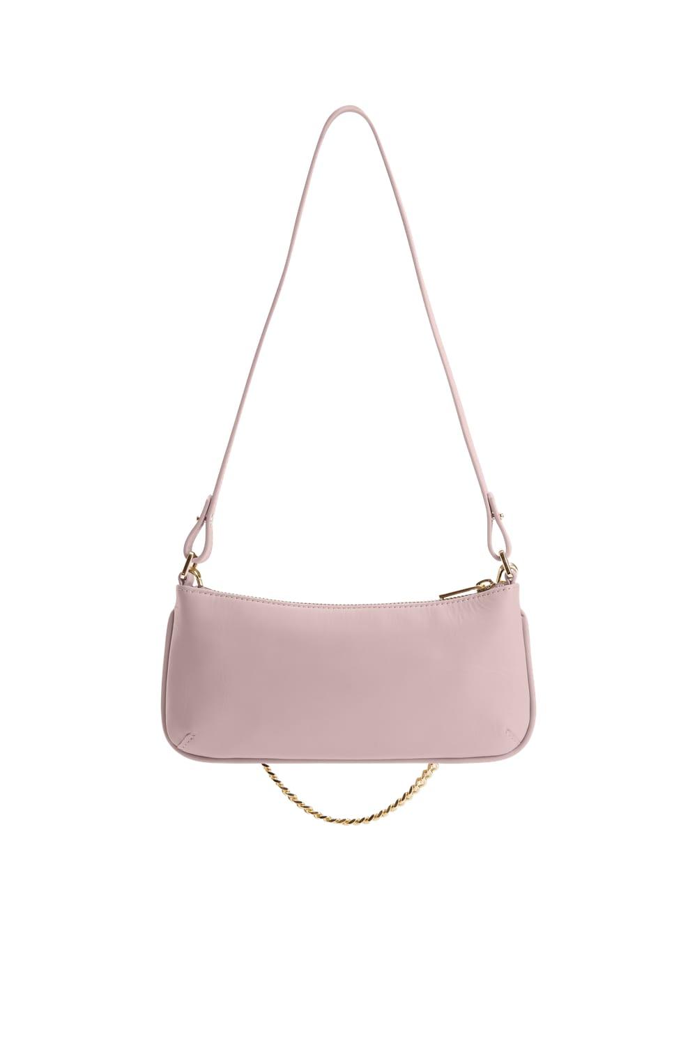 Thestance.co-Bella - Pudra Pembe-Omuz Çantası-2-Milagron.com