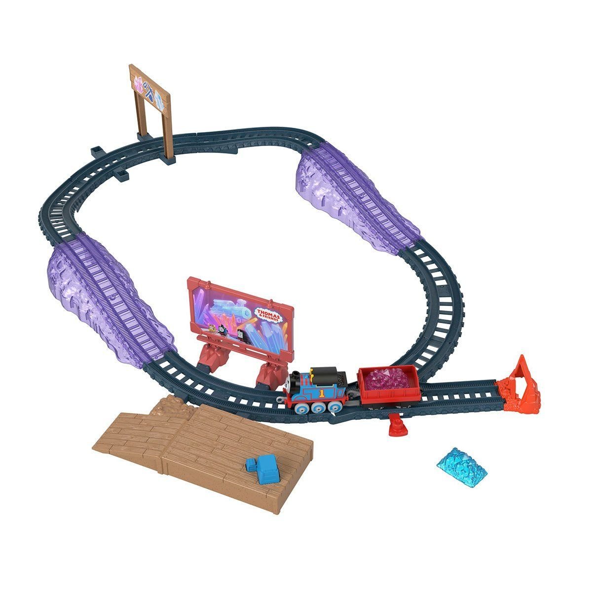 Thomas ve Arkadaşları-Tren Seti Sür Bırak-Oyuncak Tren ve Demir Yolu Setleri-3-Milagron.com