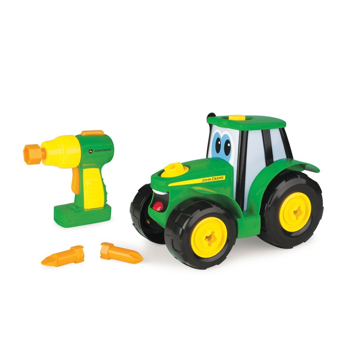 Tomy-John Deere Yap Oyna Traktör Johnny +18 Ay-Oyuncak Kamyon ve İş Makineler-2-Milagron.com
