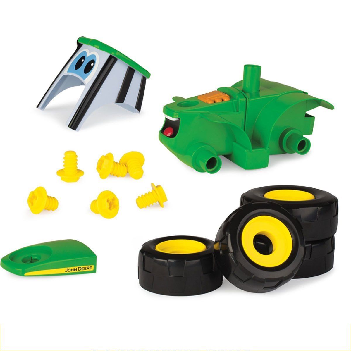 Tomy-John Deere Yap Oyna Traktör Johnny +18 Ay-Oyuncak Kamyon ve İş Makineler-3-Milagron.com