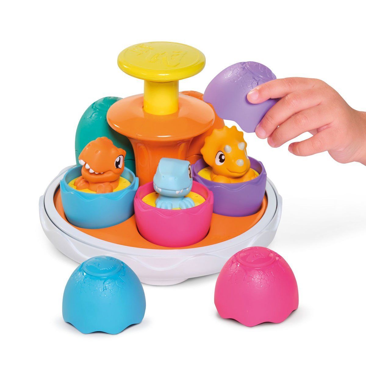 Tomy-Jurassic World Dönen Dino Yumurtalar Toomies +12 Ay-Bebek Oyuncakları-5-Milagron.com