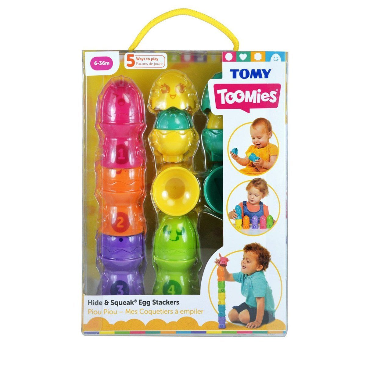Tomy-Saklambaçlı Yumurta Kule Seti-Bebek Oyuncakları-1-Milagron.com
