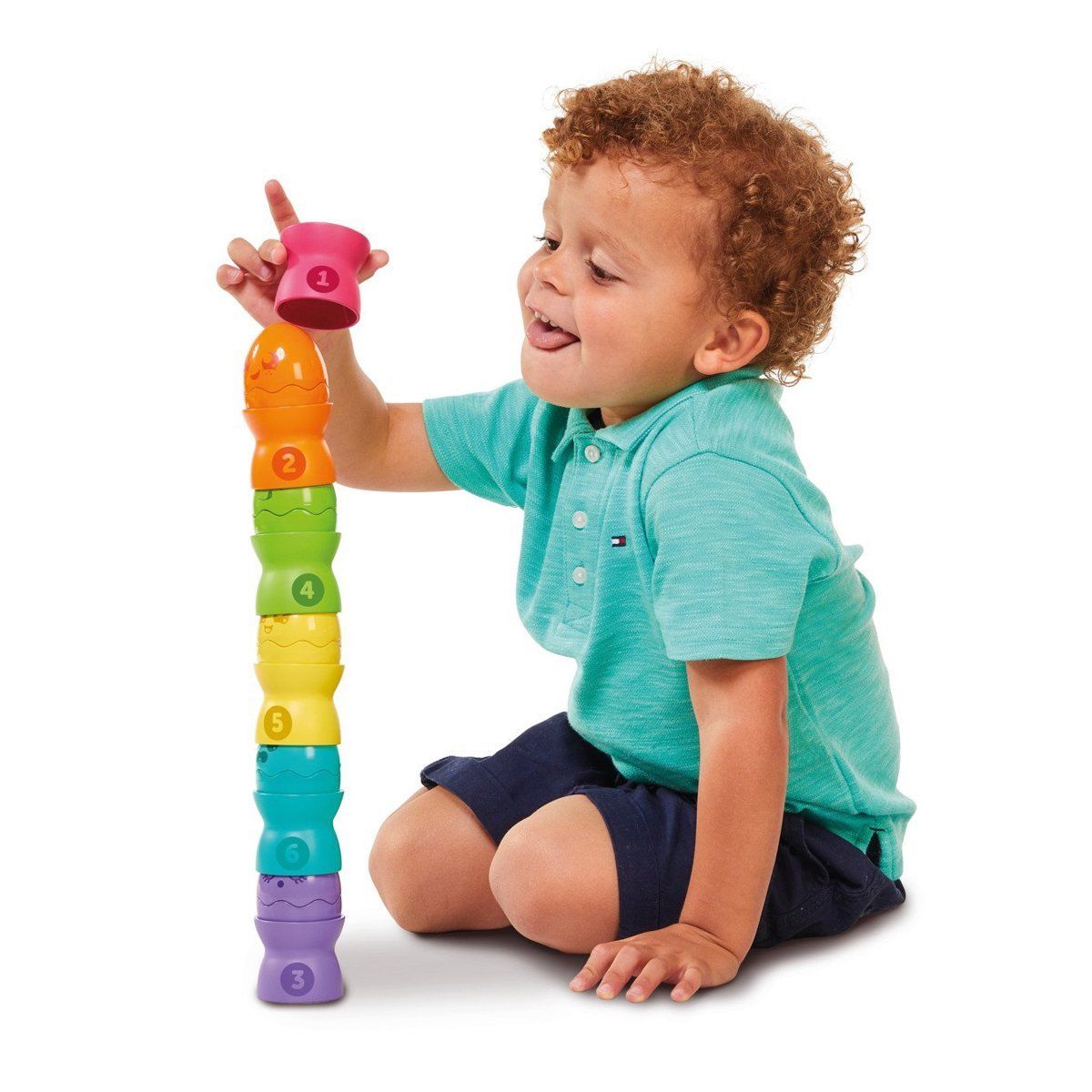 Tomy-Saklambaçlı Yumurta Kule Seti-Bebek Oyuncakları-4-Milagron.com