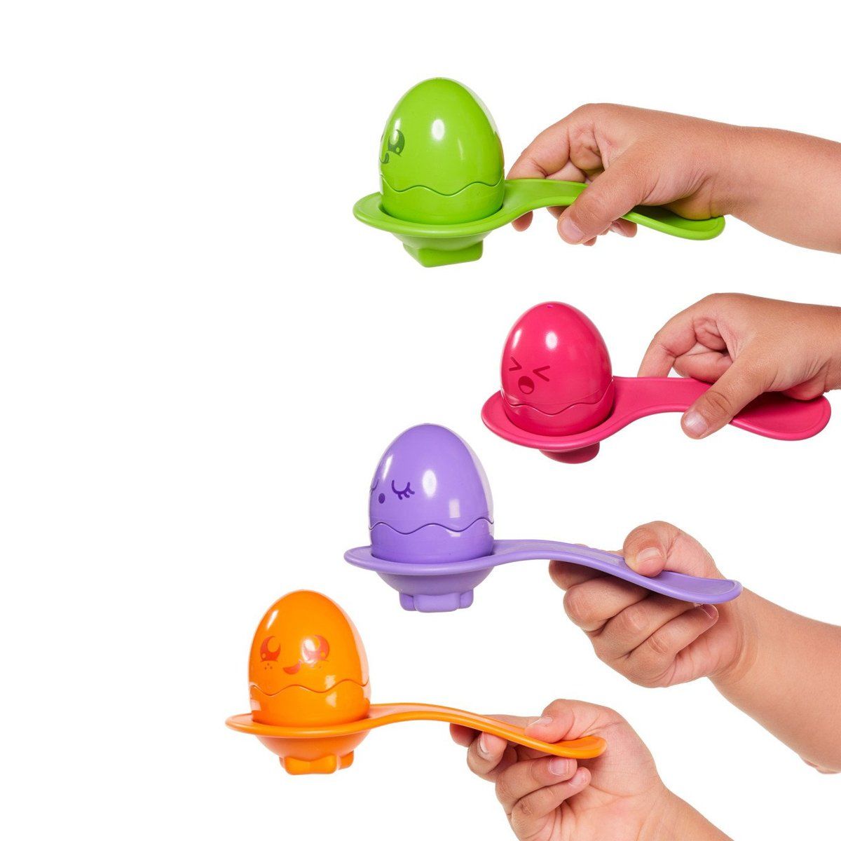 Tomy-Saklambaçlı Yumurtalar Kaşık Seti-Bebek Oyuncakları-3-Milagron.com