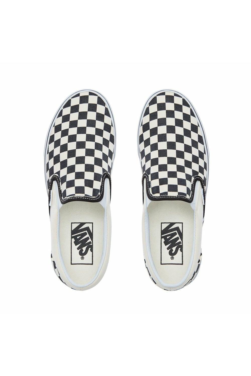 Vans-Checkerboard Classic Slip-On Sneaker-Sneakers-2-Milagron.com