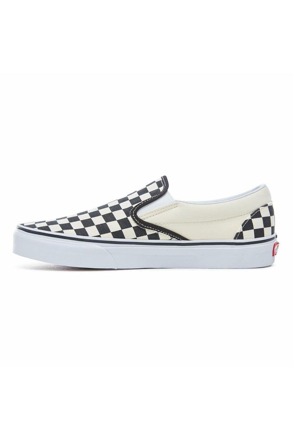 Vans-Checkerboard Classic Slip-On Sneaker-Sneakers-3-Milagron.com