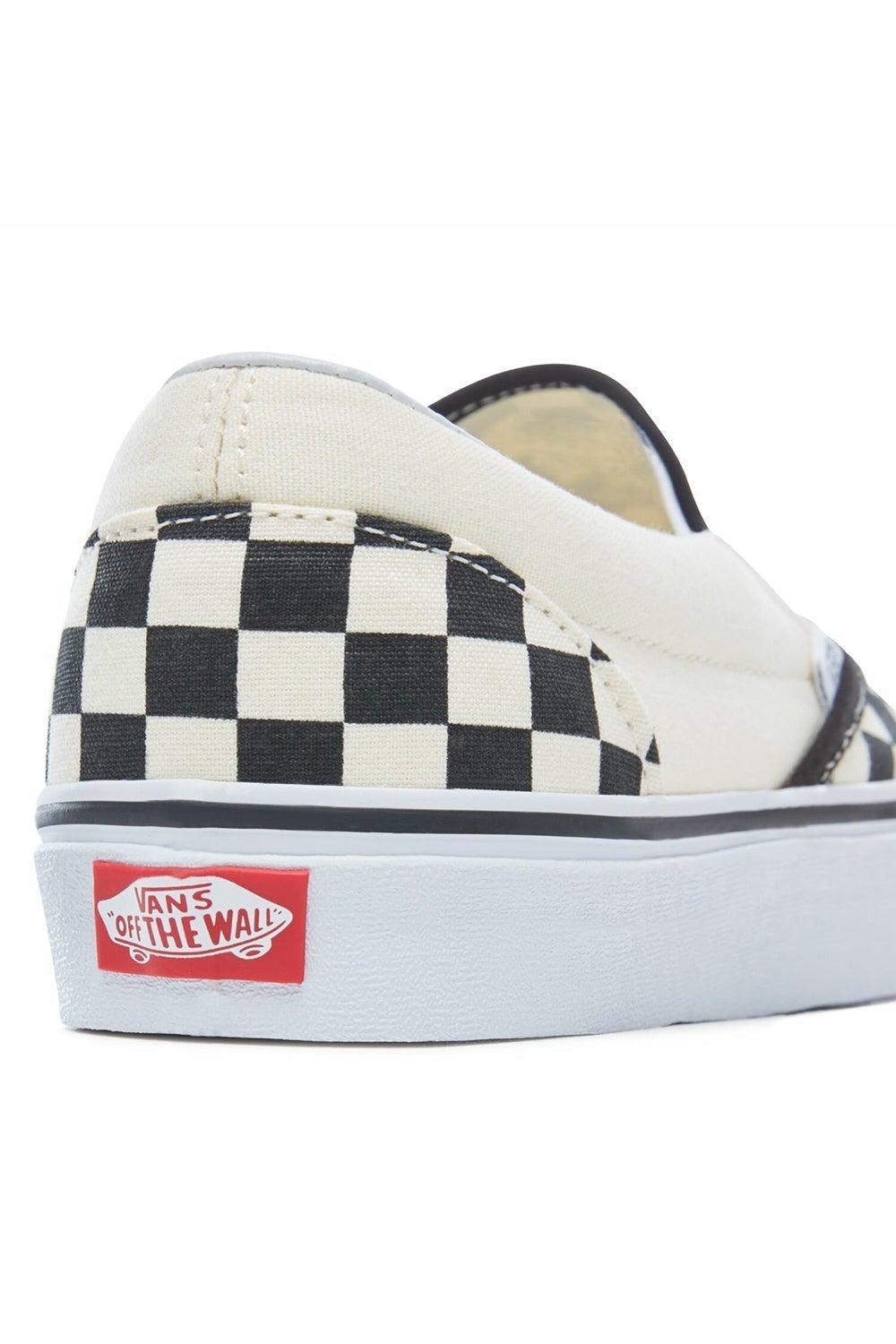 Vans-Checkerboard Classic Slip-On Sneaker-Sneakers-6-Milagron.com