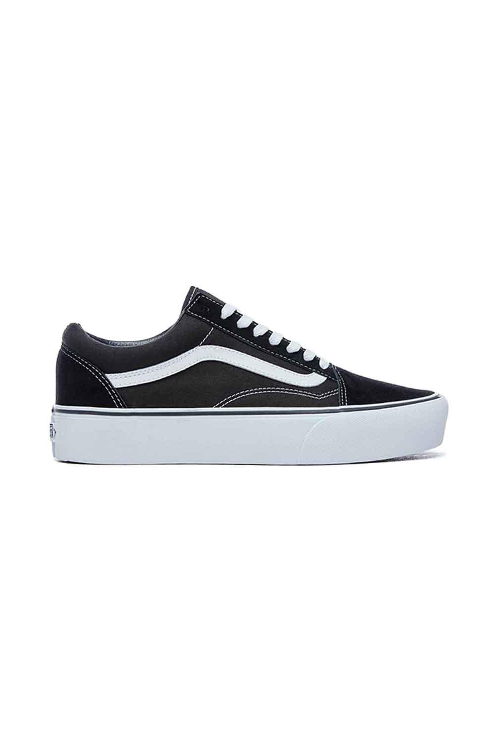Vans-Platform Old Skool Sneaker - Siyah-Sneakers-1-Milagron.com