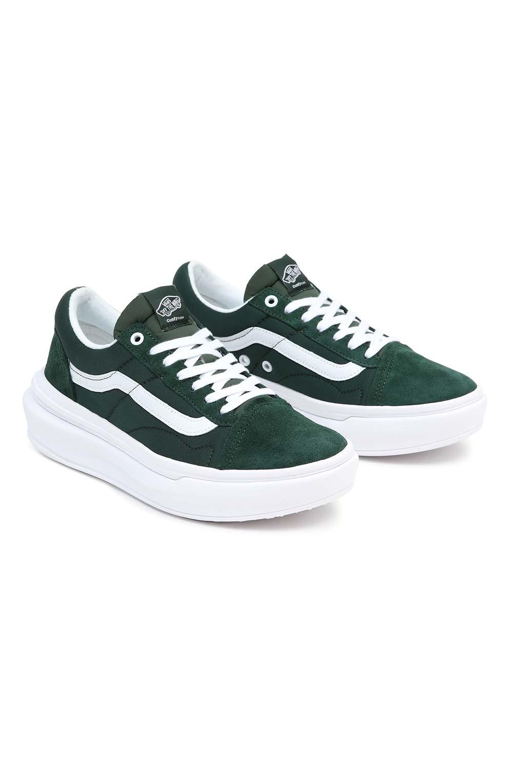 Vans-UA Old Skool Overt CC Dark Green/White-Sneakers-2-Milagron.com
