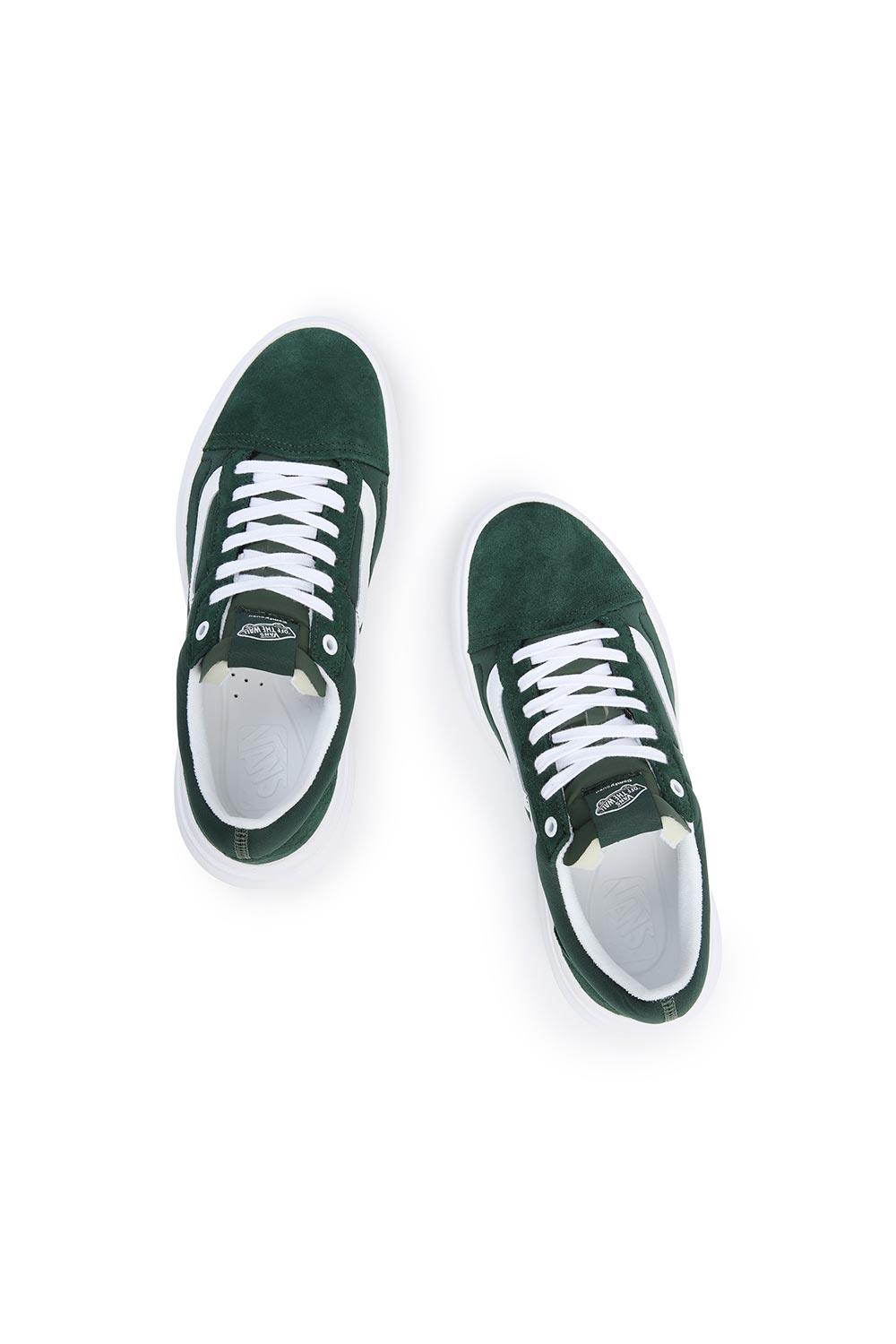 Vans-UA Old Skool Overt CC Dark Green/White-Sneakers-4-Milagron.com