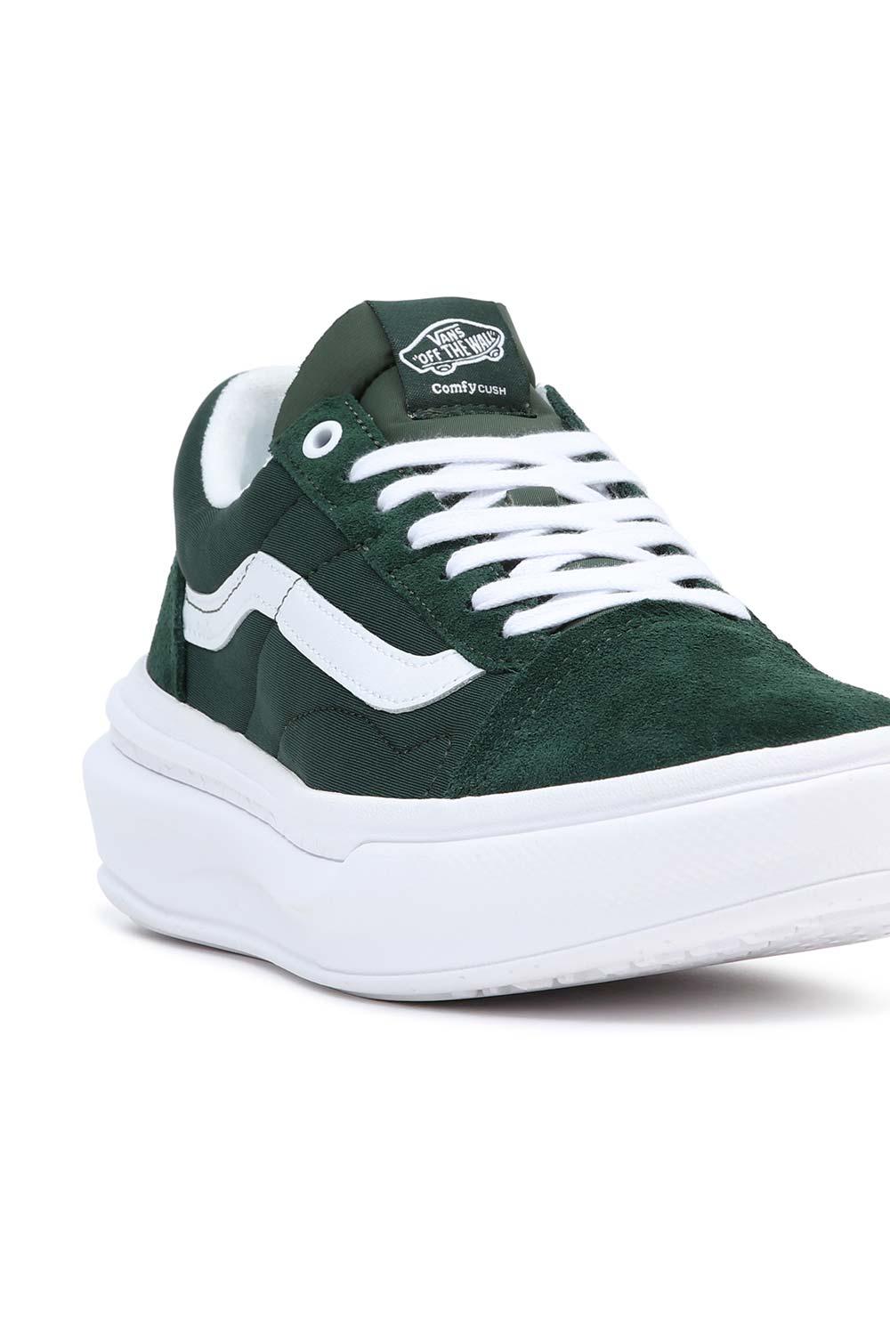Vans-UA Old Skool Overt CC Dark Green/White-Sneakers-9-Milagron.com