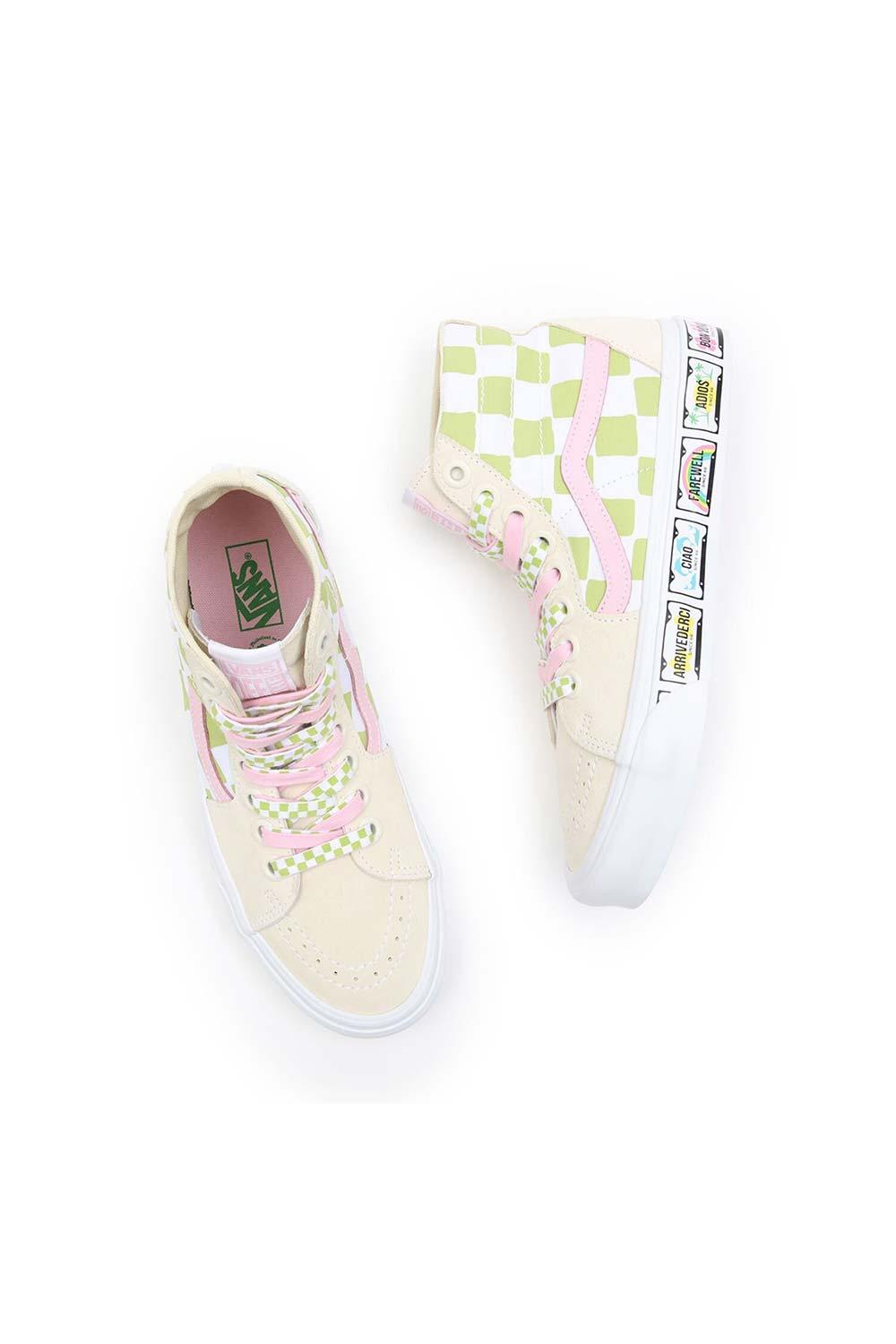 Vans-UA SK8-Hi Tapered Multi/True White-Sneakers-3-Milagron.com
