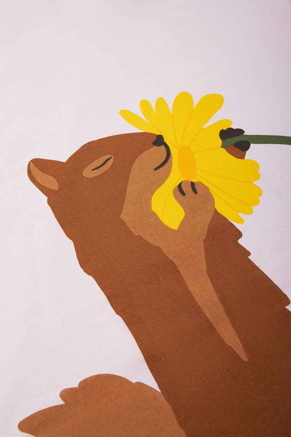 WWF Market-Çiçek ve Sincap Havlu Peştamal - Lila-Plaj Havlusu-4-Milagron.com