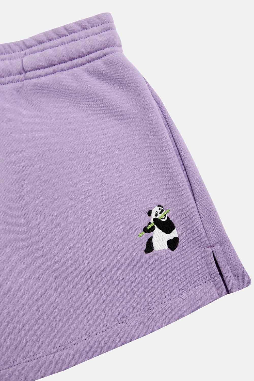 WWF Market-Dev Panda Kadın Şort - Lila-Şort-4-Milagron.com