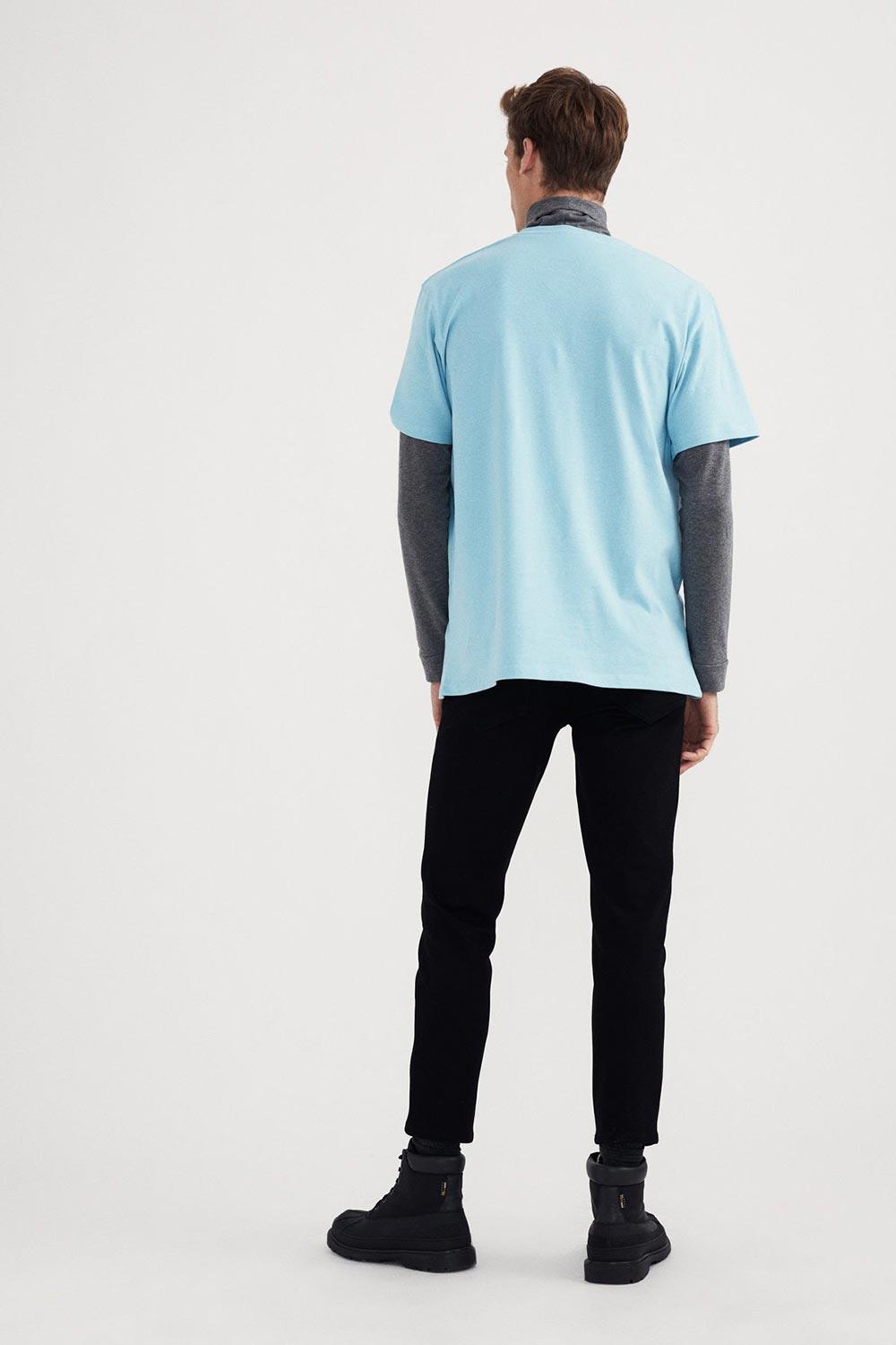 WWF Market-Kakadu T-Shirt - Mint Mavi-T-Shirts-6-Milagron.com