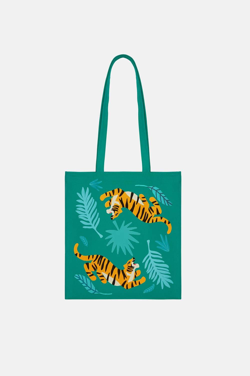 WWF Market-Kaplan Çanta - Yeşil-Bez Çanta-1-Milagron.com