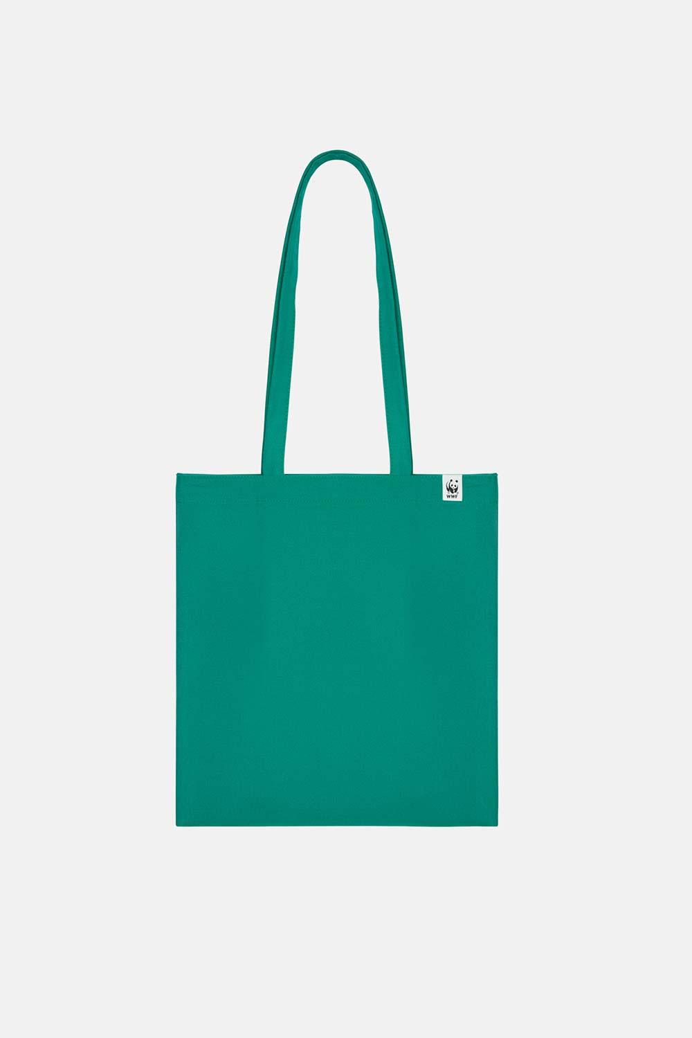 WWF Market-Kaplan Çanta - Yeşil-Bez Çanta-2-Milagron.com